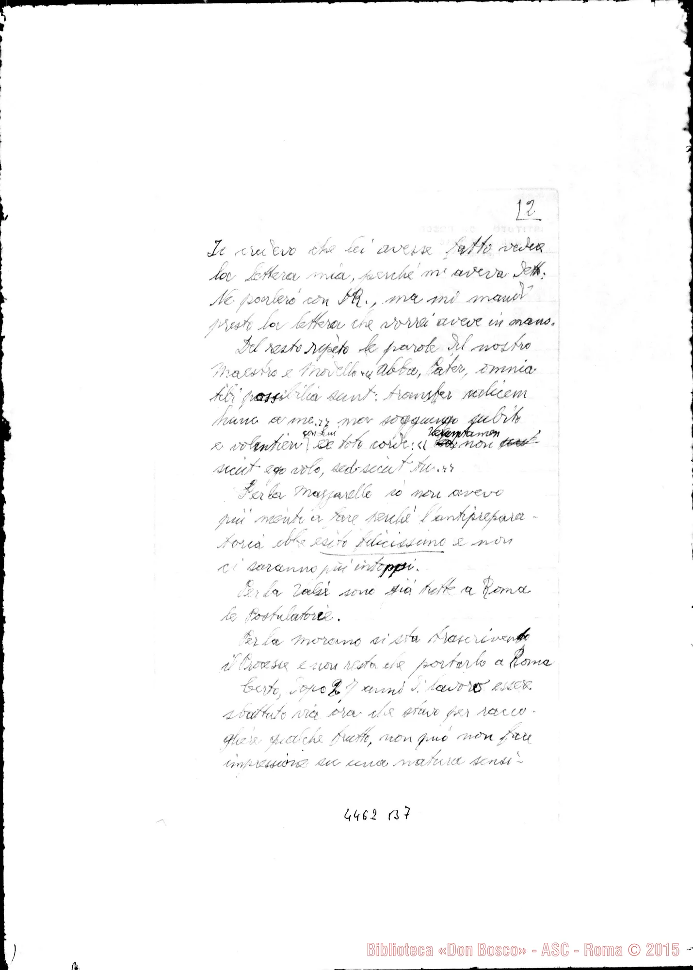 Fotogramma B 7 — Don Maccono-Don Segala. Pinerolo (Monte Olivete), 31-07-1937