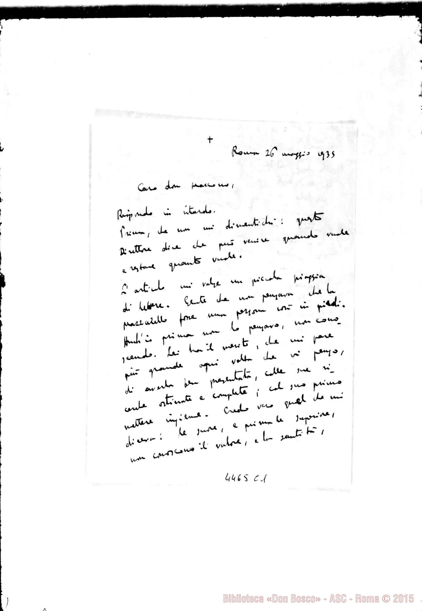 Fotogramma C 1 — Don Borino-Don Maccono. Roma, 26-05-1935