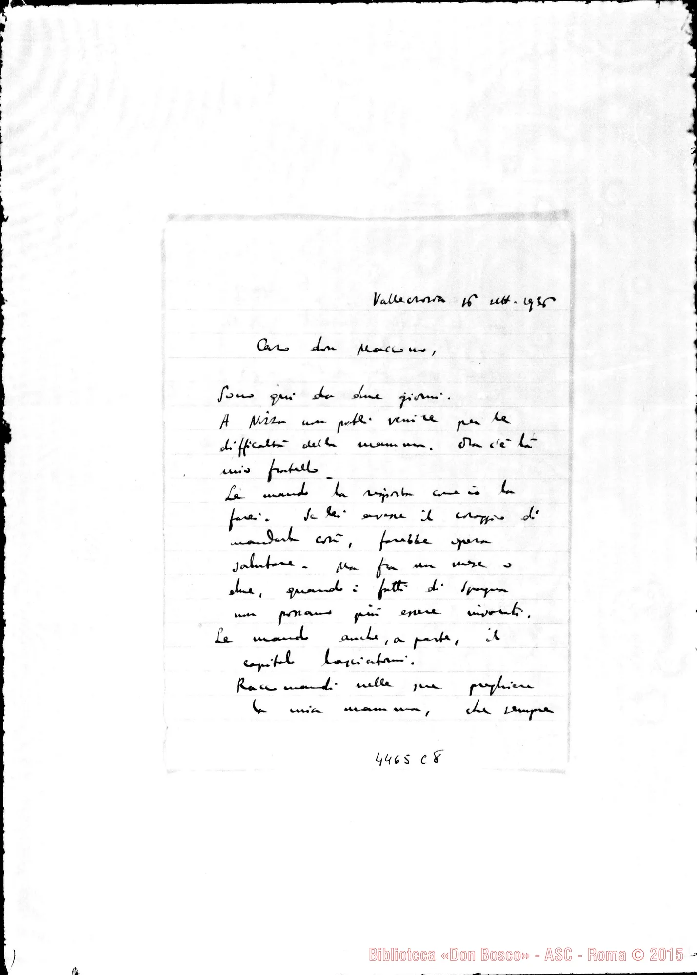 Fotogramma C 8 — Don Borino-Don Maccono. Vallecrosia, 16-09-1936