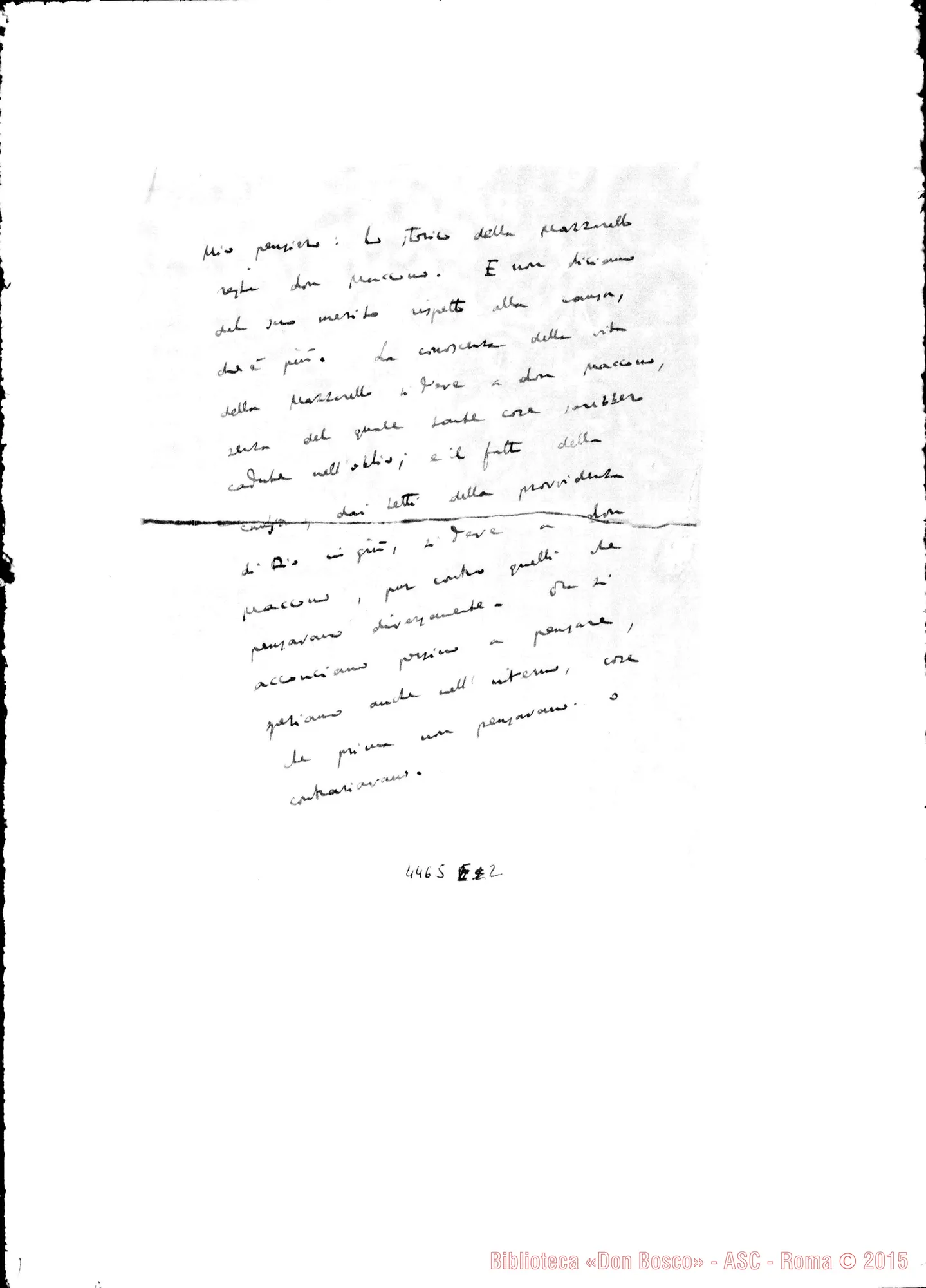 Fotogramma E 2 — Don Borino-Don Maccono. Roma, 9-11-1938. All. trascrizione