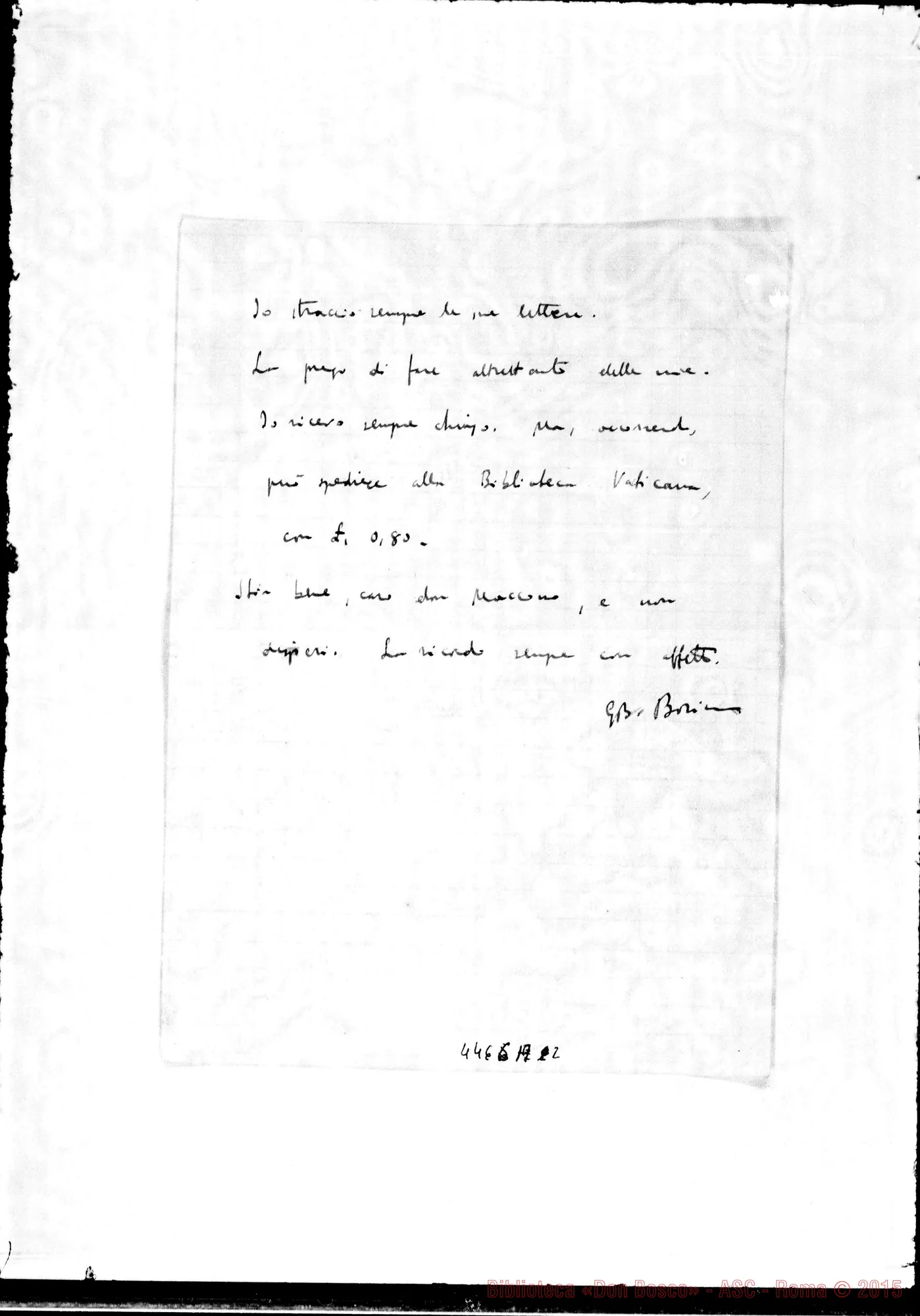 Fotogramma A 2 — Don Borino-Don Maccono. Roma, 27-02-1939