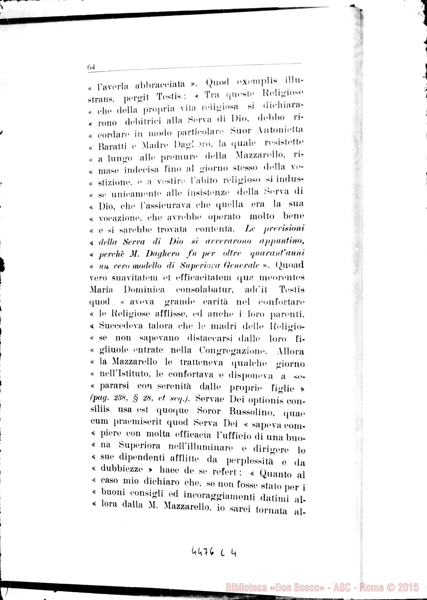 Fotogramma C 4