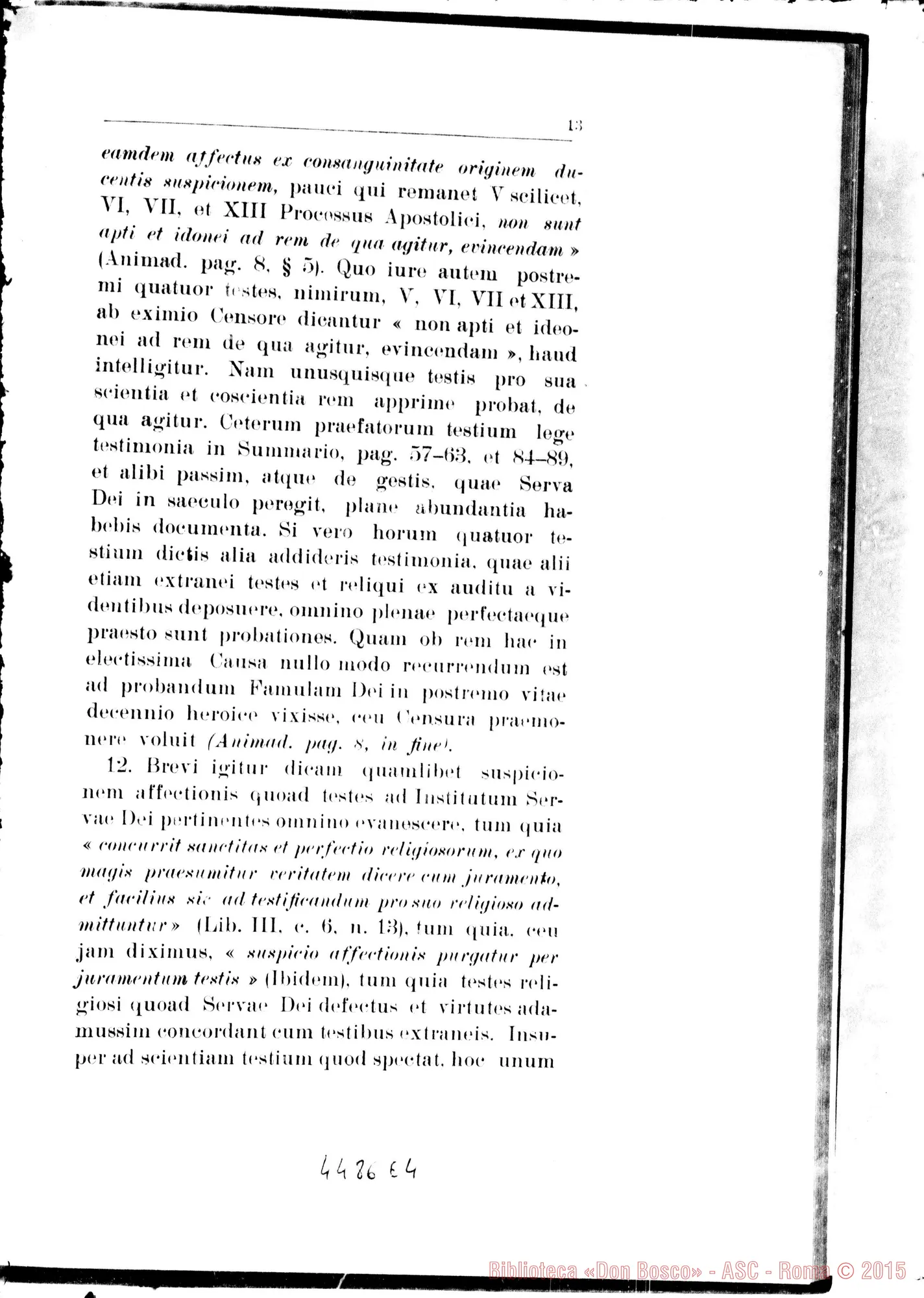 Fotogramma E 4 — Responsio ad animadversiones. Novembre 1934