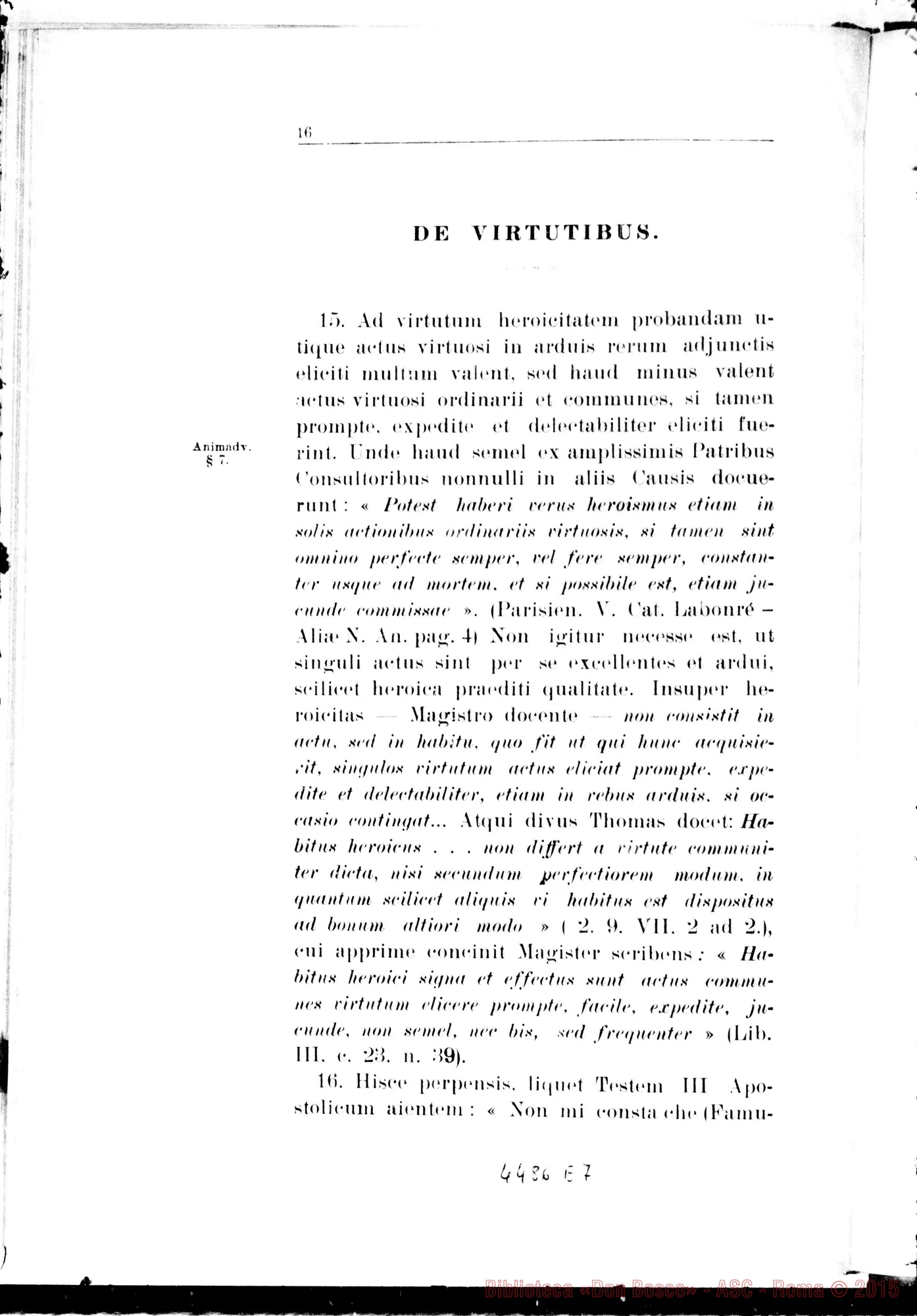 Fotogramma E 7 — Responsio ad animadversiones. Novembre 1934