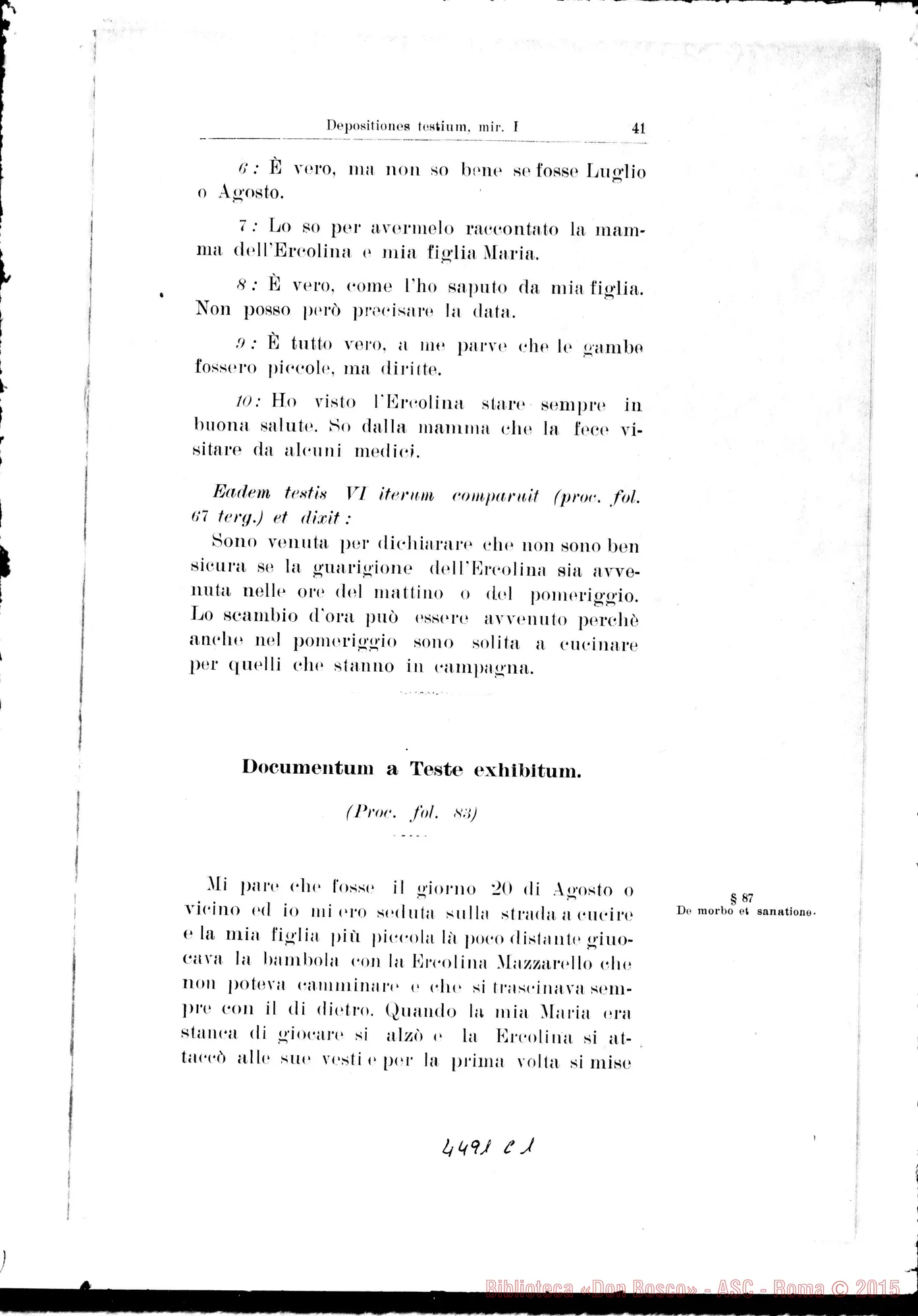 Fotogramma C 1