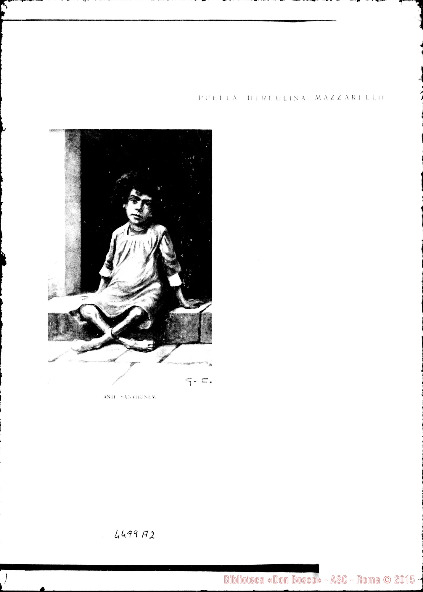Fotogramma A 2 — Novissima positio super miraculis. Marzo 1938