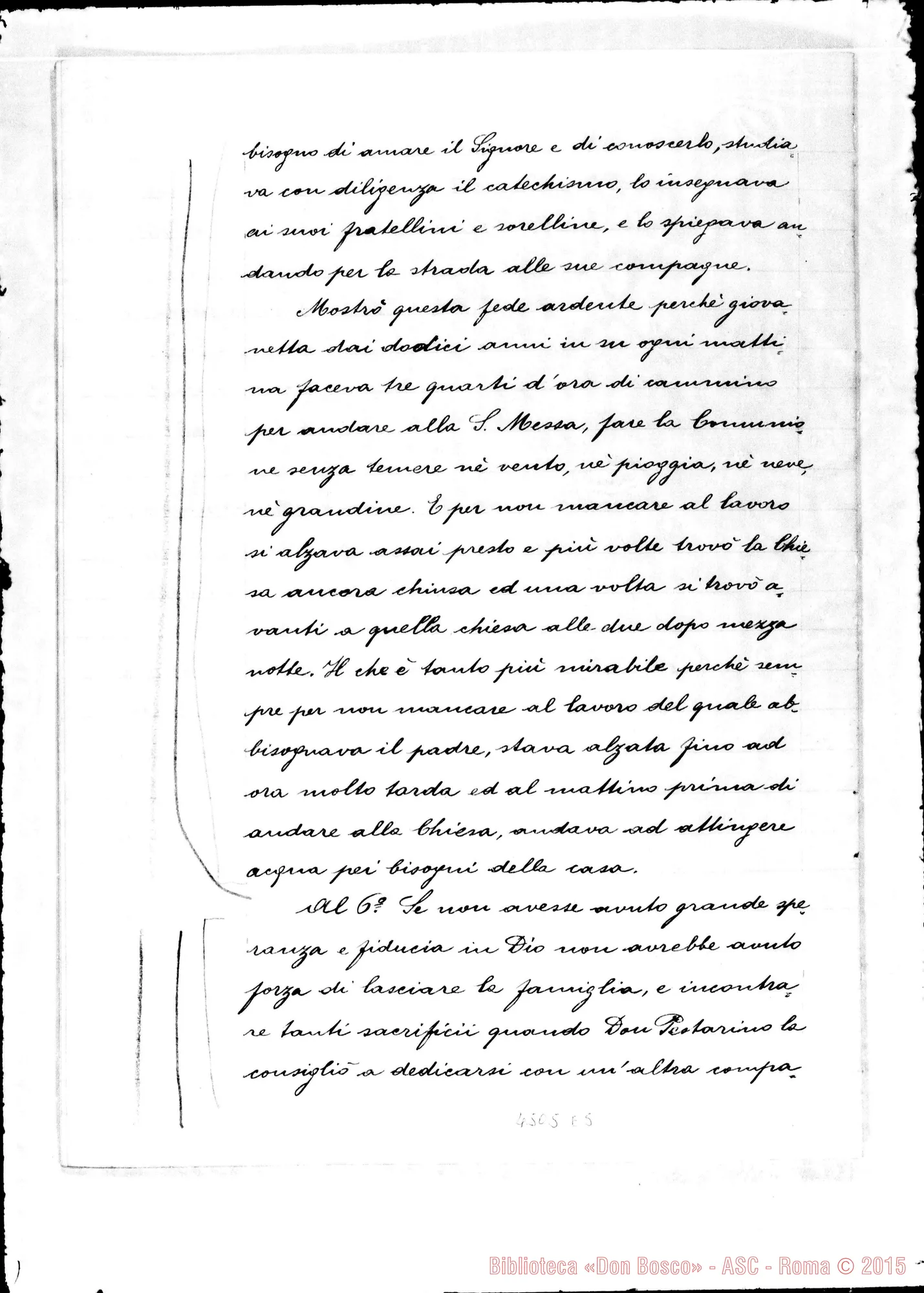 Fotogramma E 5 — Daghero Caterina, Superiora Generale