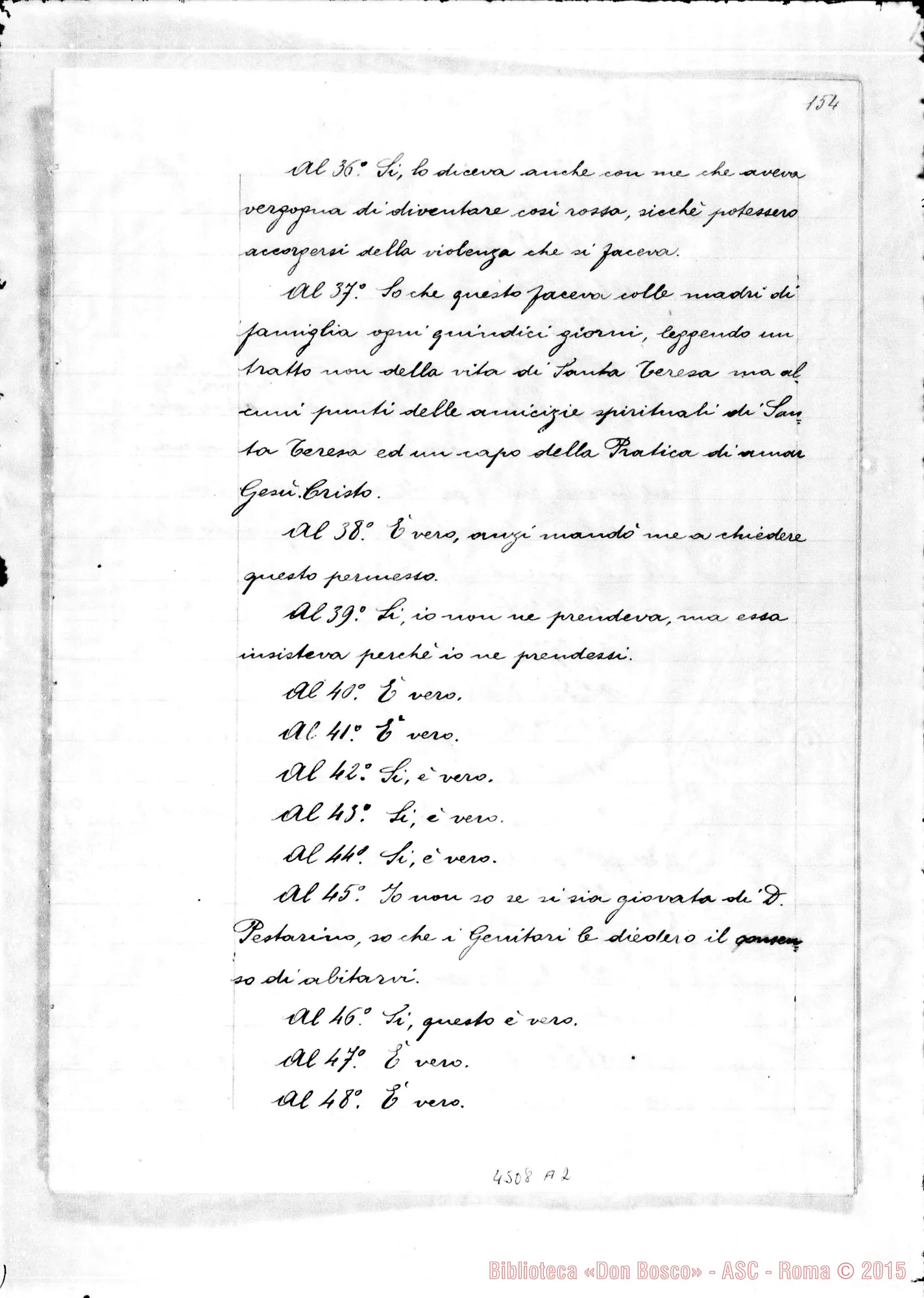 Fotogramma A 2 — Mazzarello Petronilla, suora