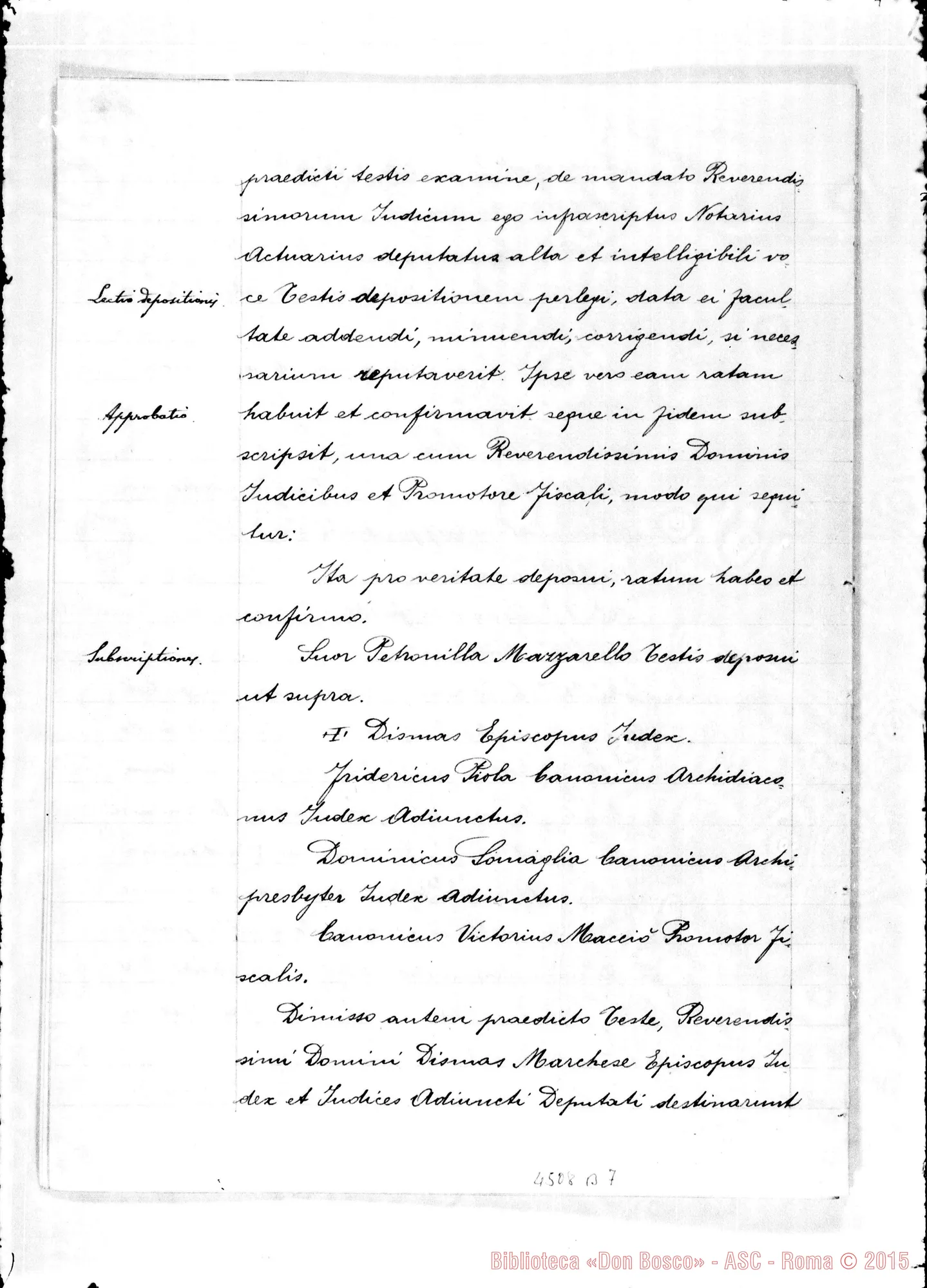 Fotogramma B 7 — Mazzarello Petronilla, suora