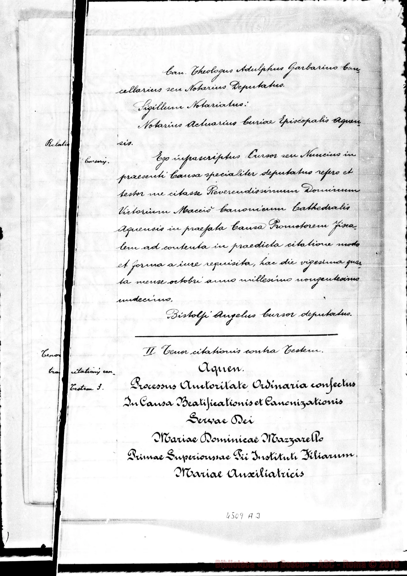 Fotogramma A 3 — Laurantoni Teresa, suora