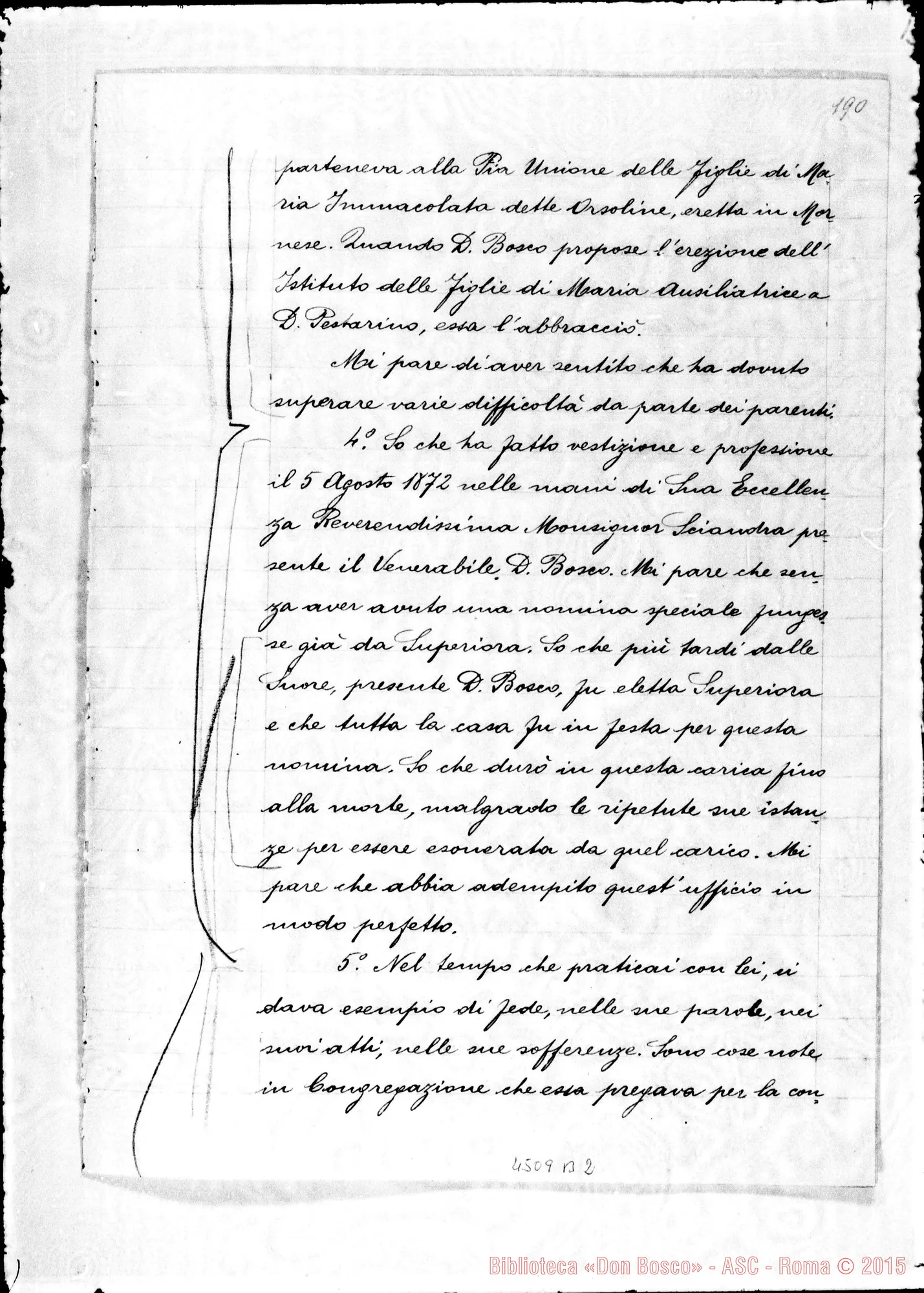 Fotogramma B 2 — Roncallo Elisa, suora