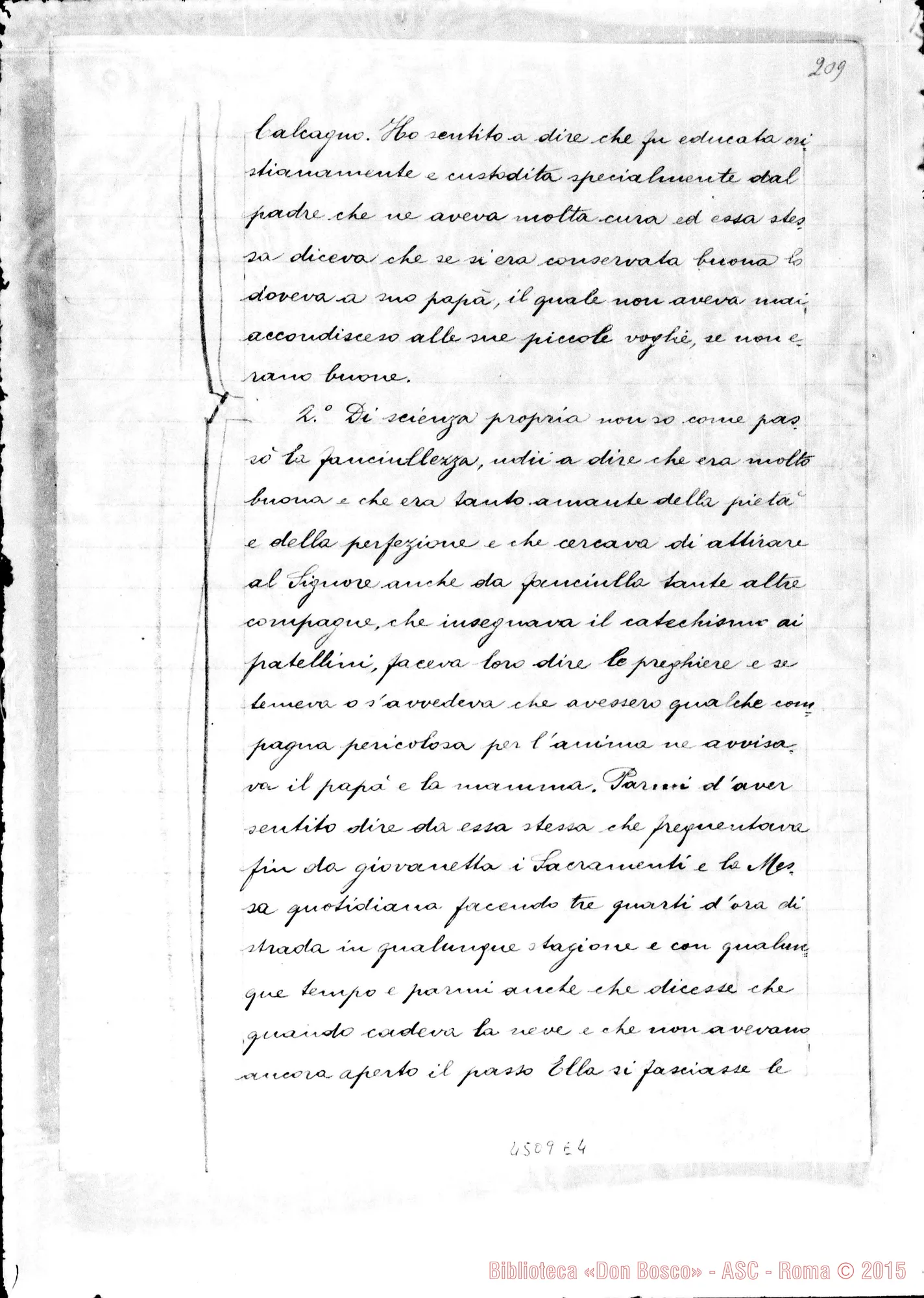 Fotogramma E 4 — Telesio Enrichetta, suora