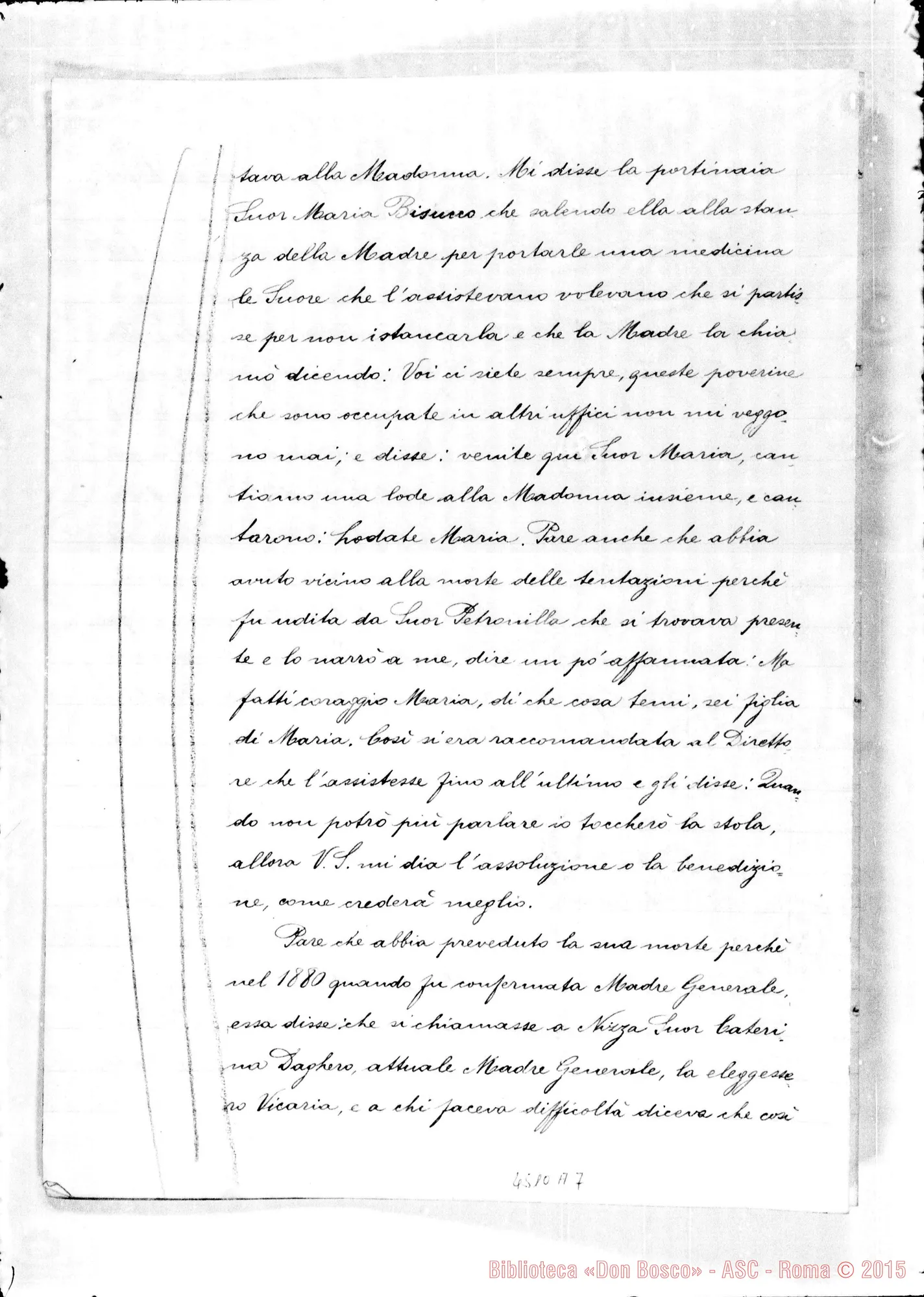 Fotogramma A 7 — Telesio Enrichetta, suora
