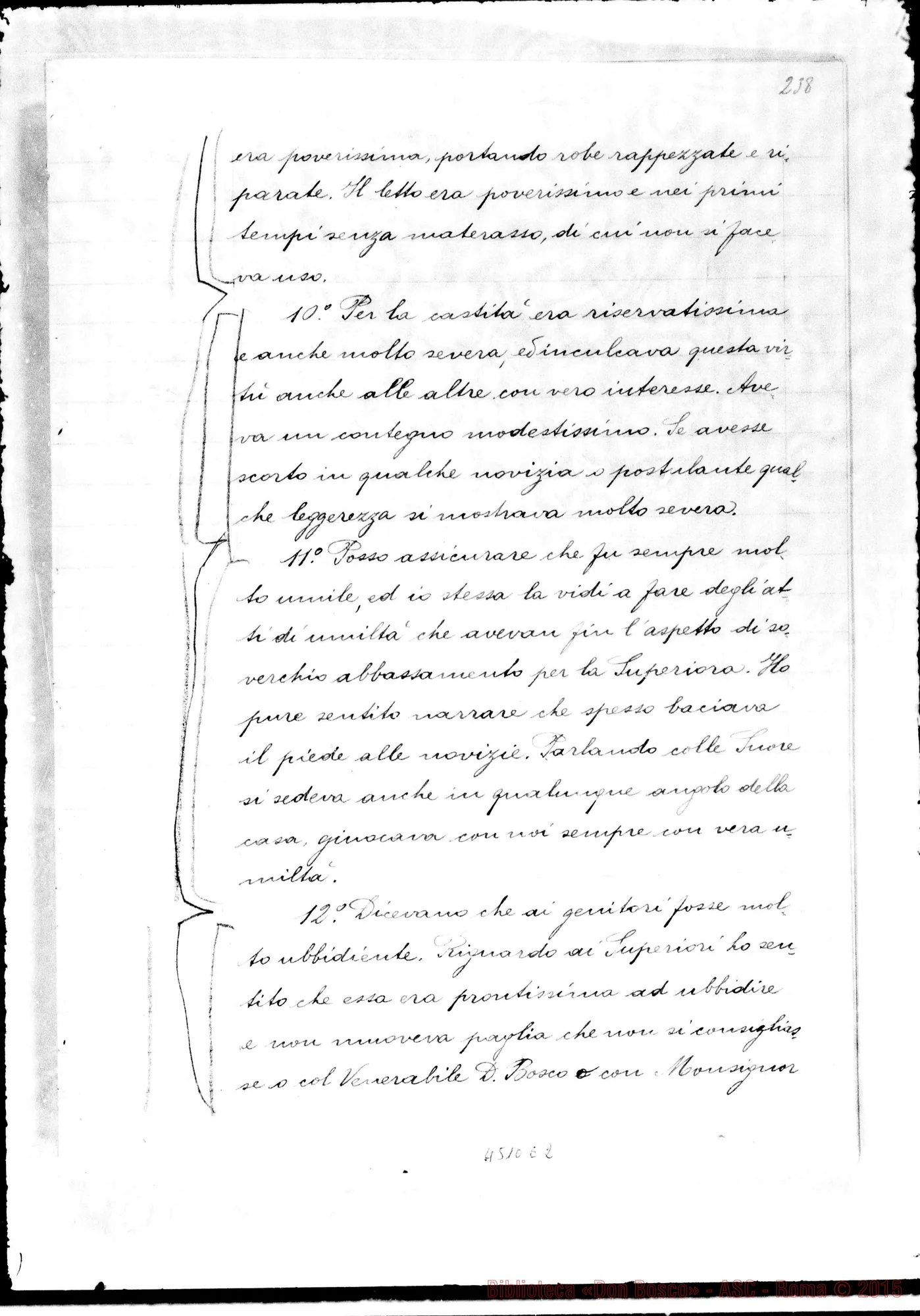 Fotogramma E 2 — Ravazza Felicina, suora