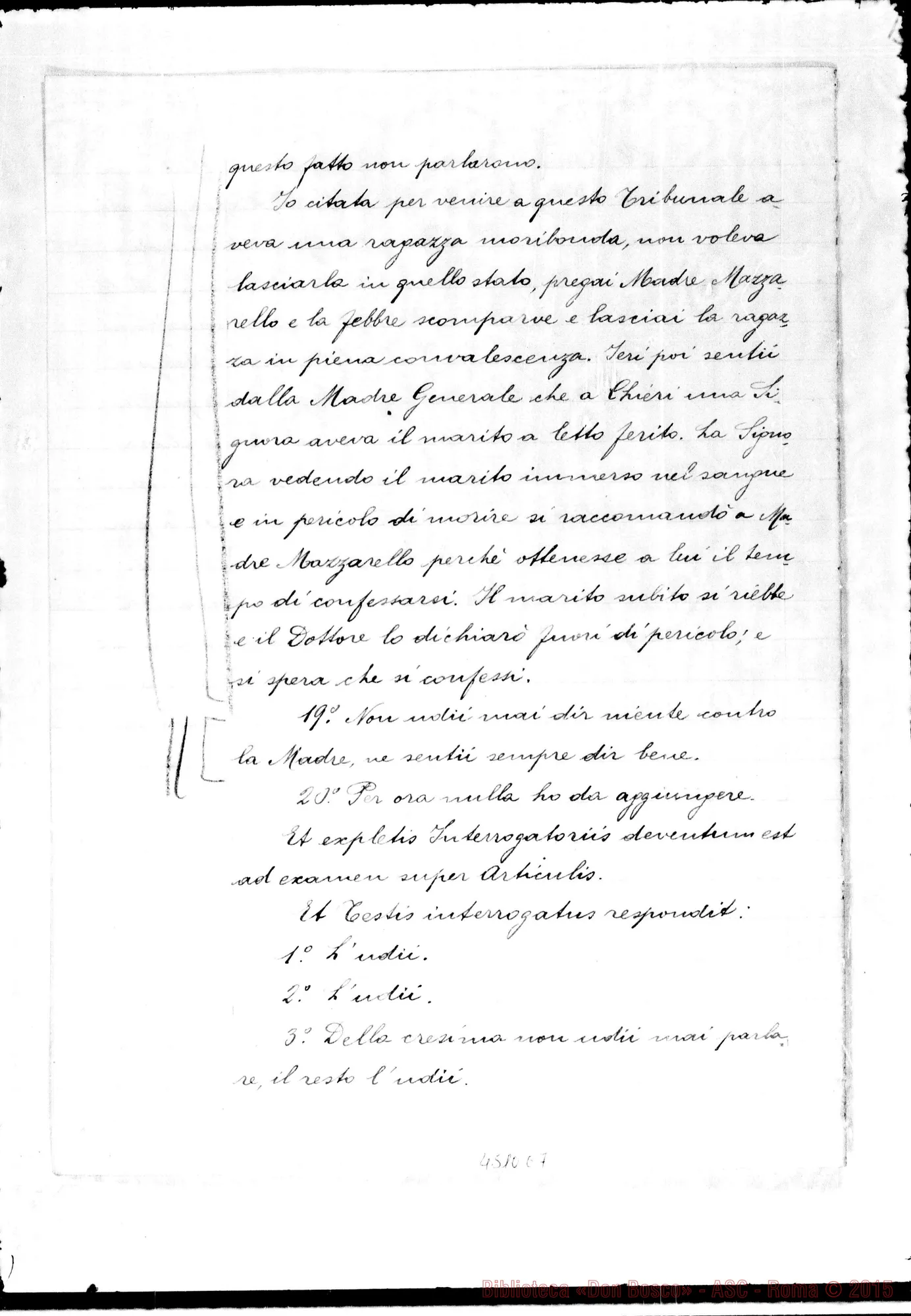 Fotogramma E 7 — Ravazza Felicina, suora