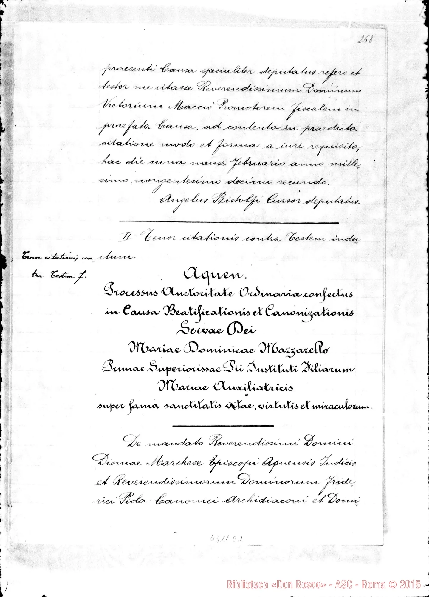 Fotogramma E 2 — Mazzarello Felicina