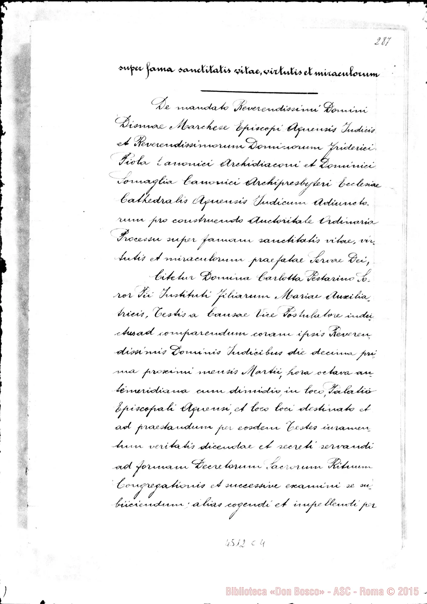 Fotogramma C 4 — Pestarino Carlotta, suora