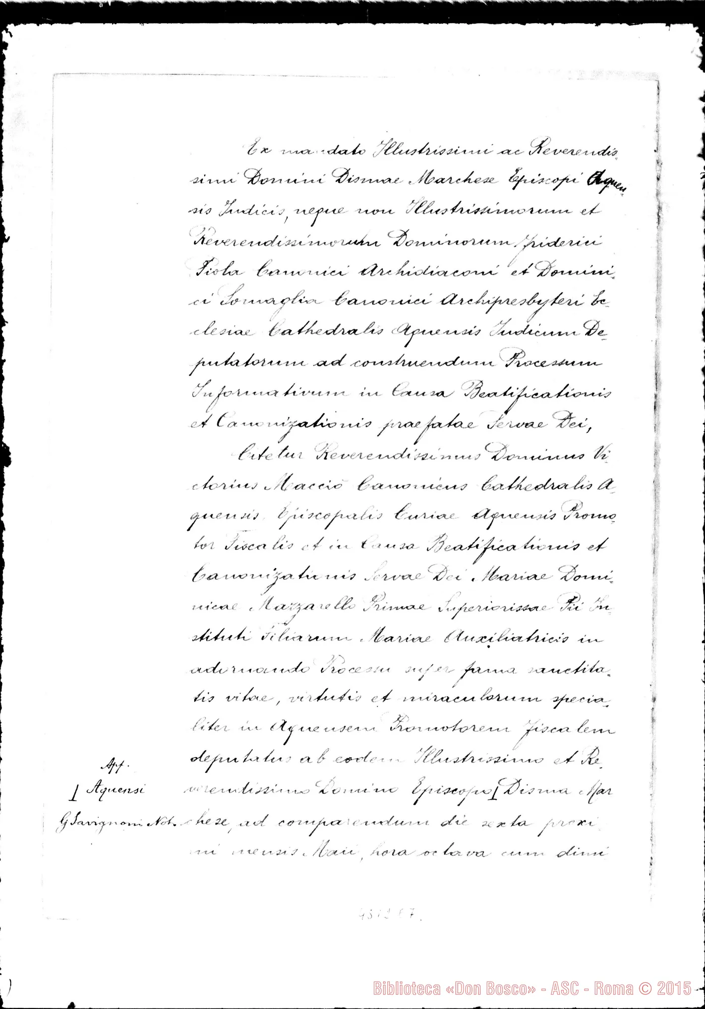 Fotogramma E 7 — Camisassa Orsola, suora