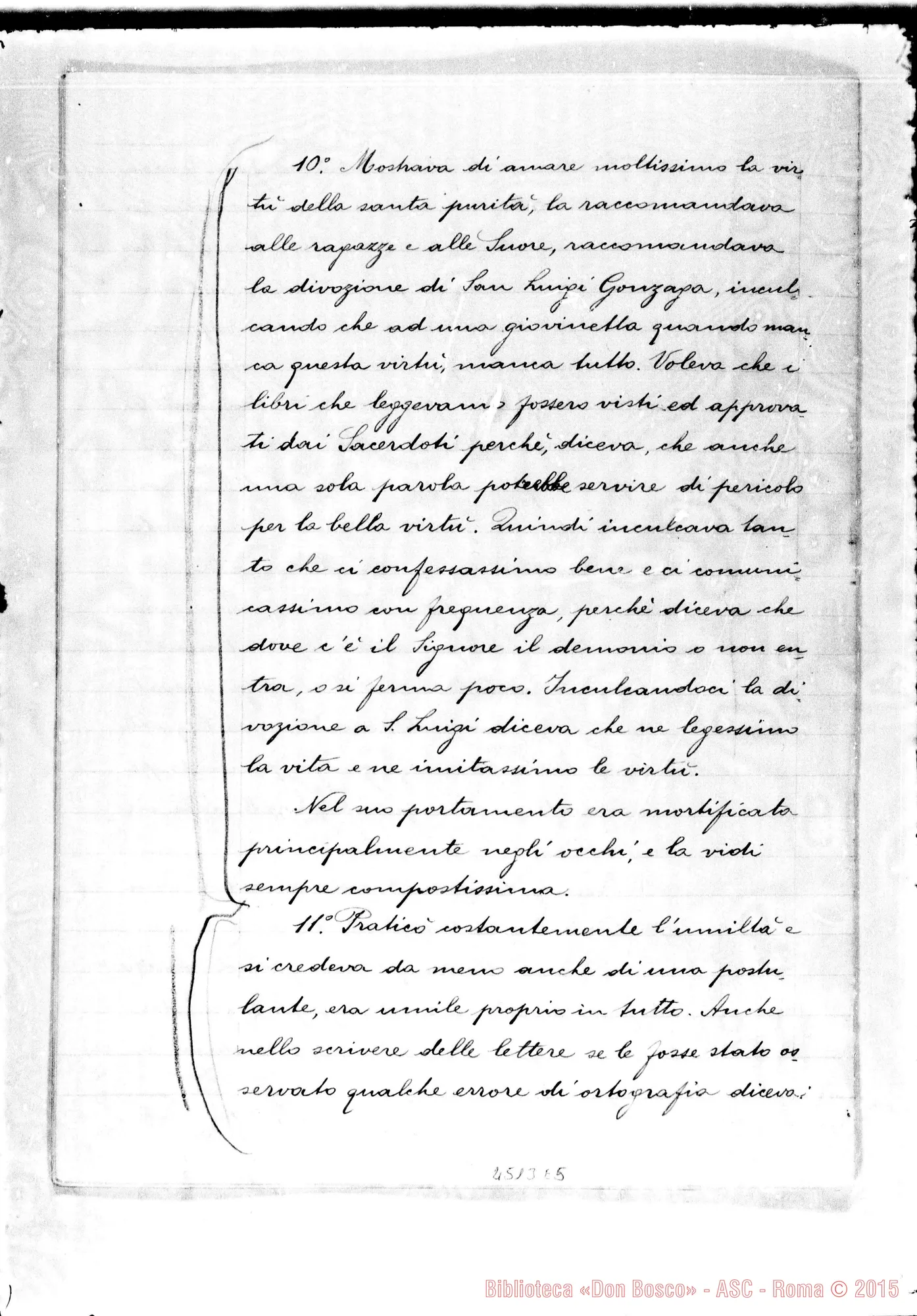 Fotogramma E 5 — Viotti Maria, suora