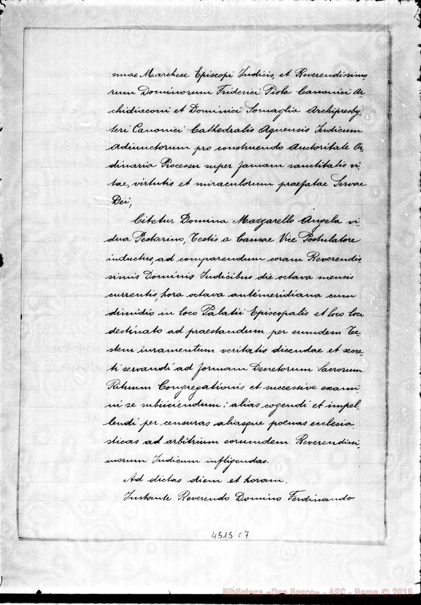Fotogramma C 7 — Mazzarello Angela