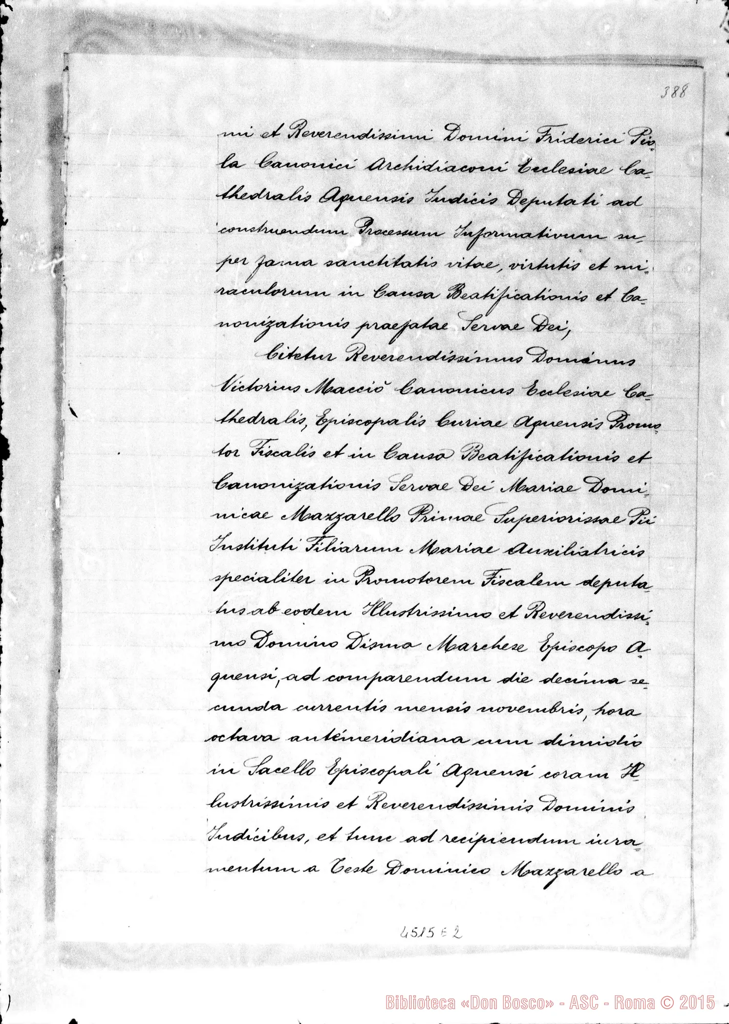 Fotogramma E 2 — Mazzarello Domenico