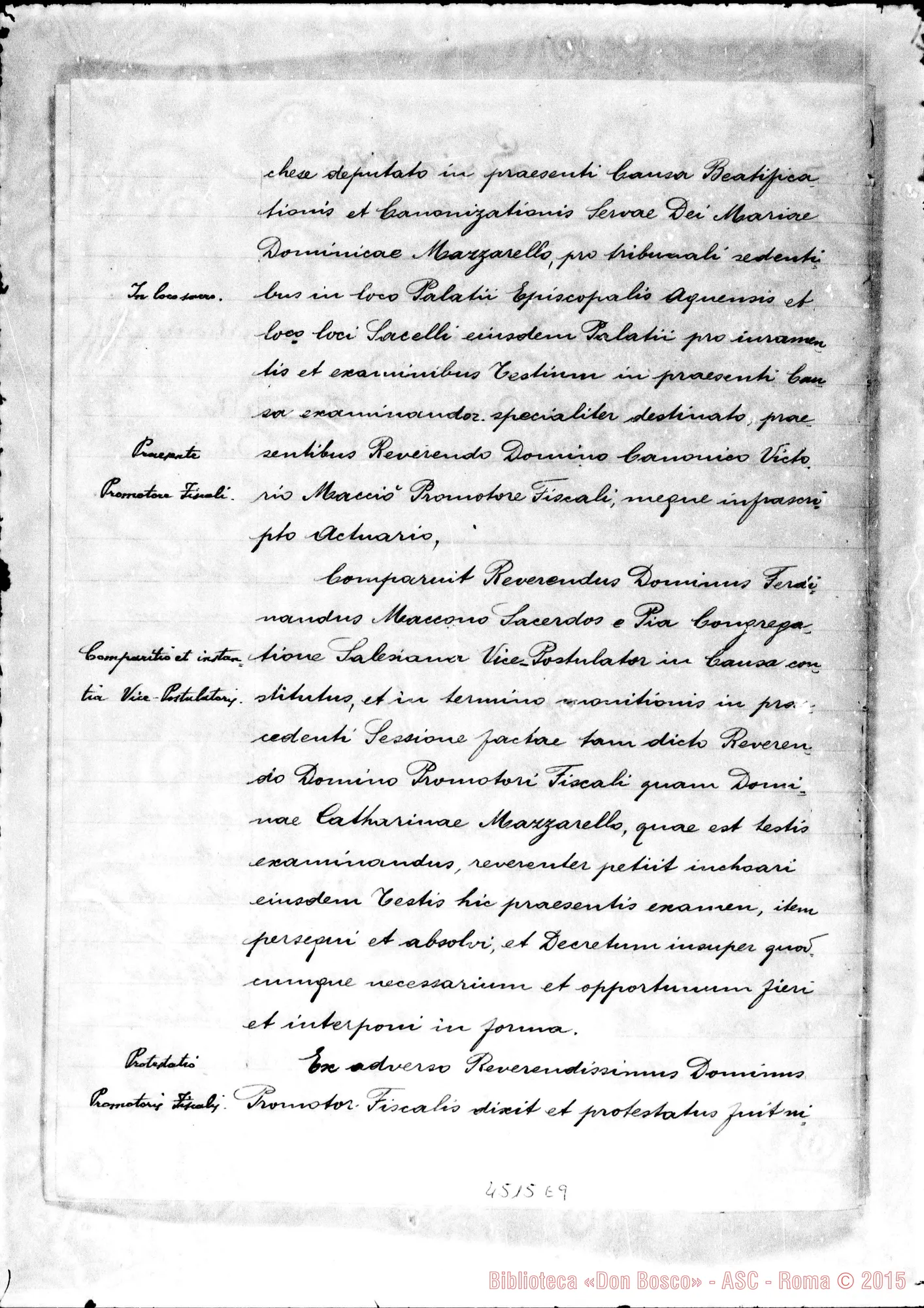 Fotogramma E 9 — Mazzarello Domenico