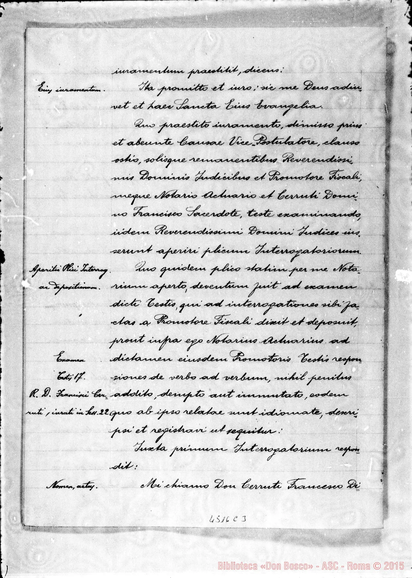Fotogramma C 3 — Cerruti Francesco, sac.