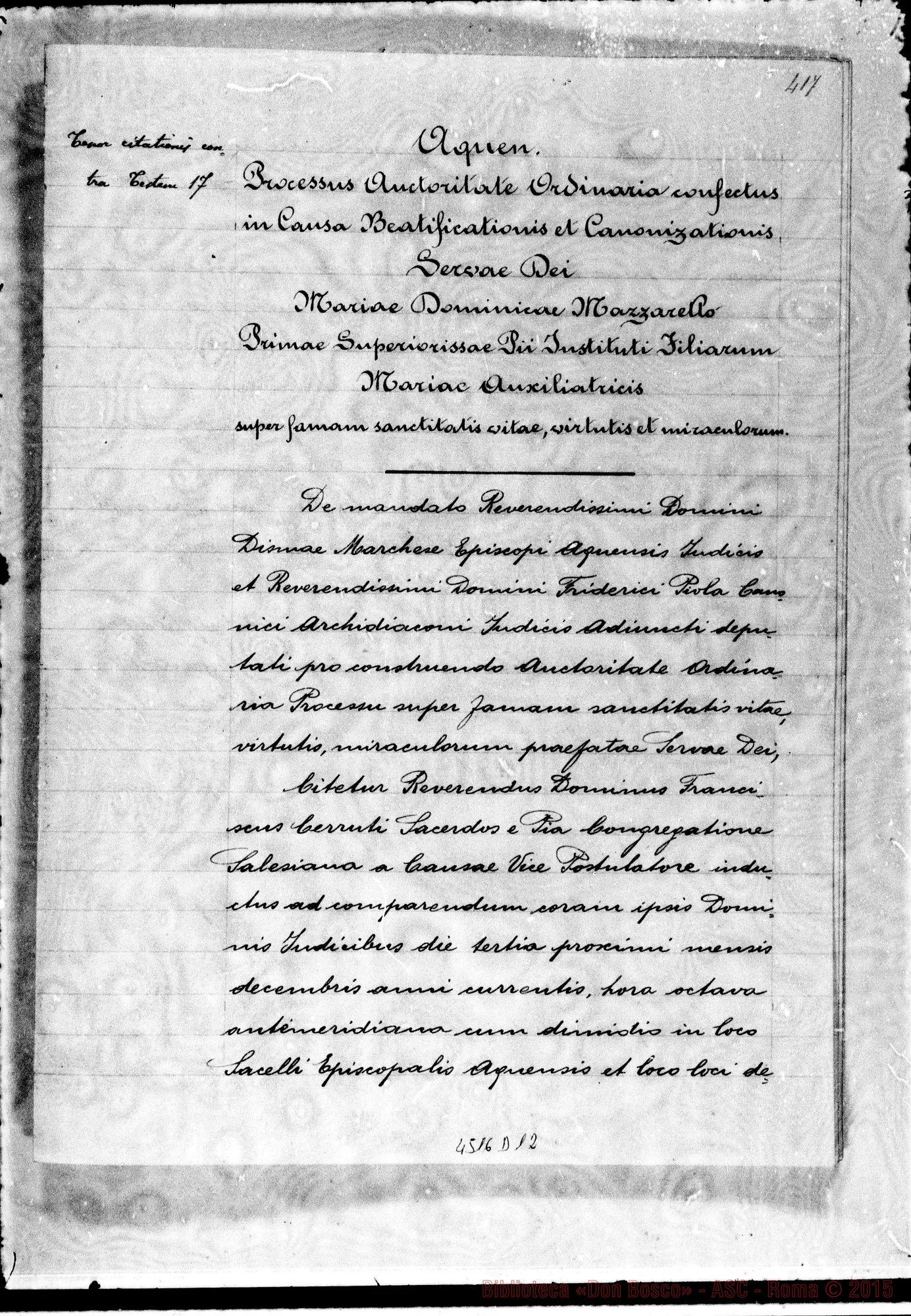 Fotogramma D 12 — Cerruti Francesco, sac.