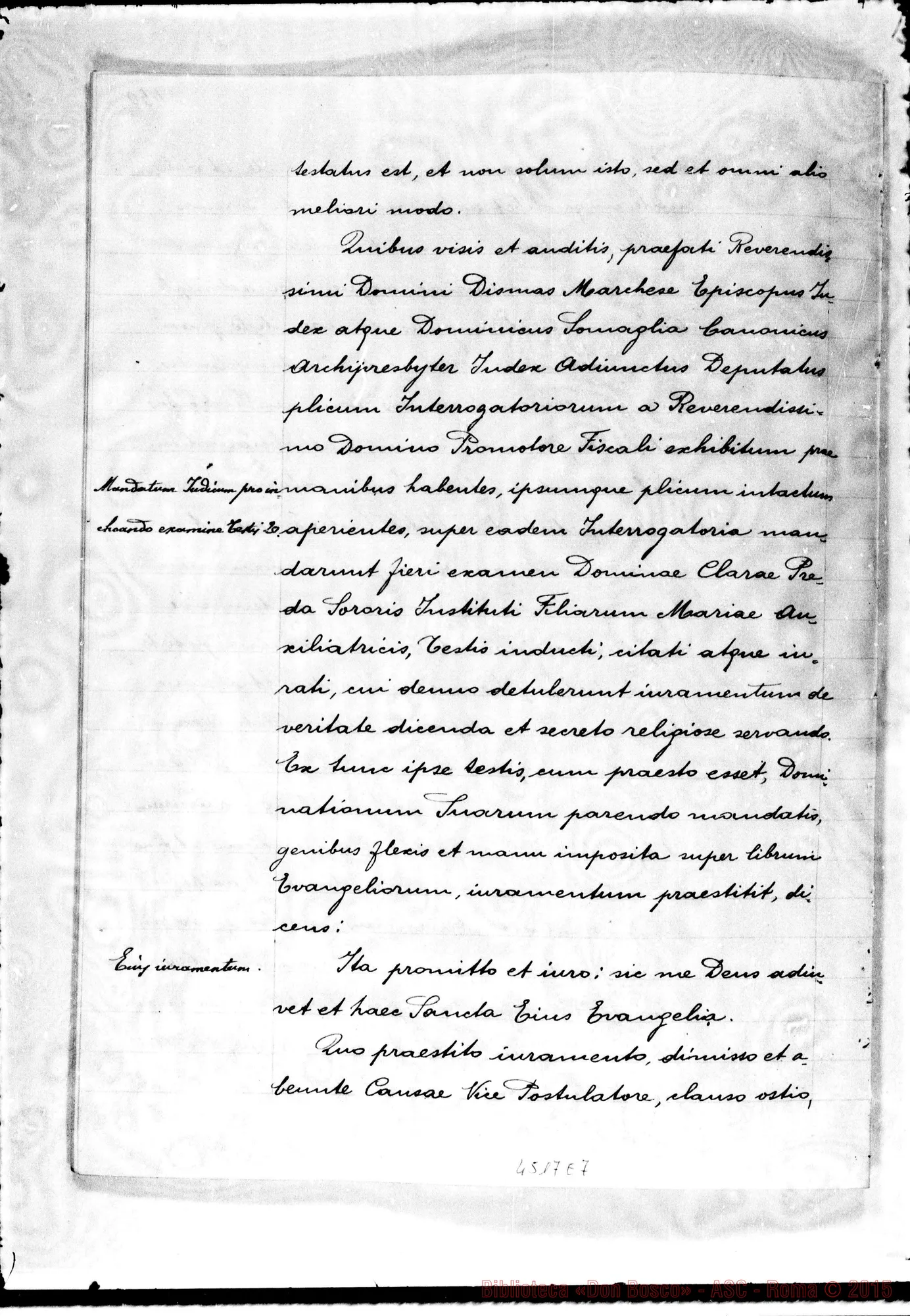 Fotogramma E 7 — Preda Clara, suora