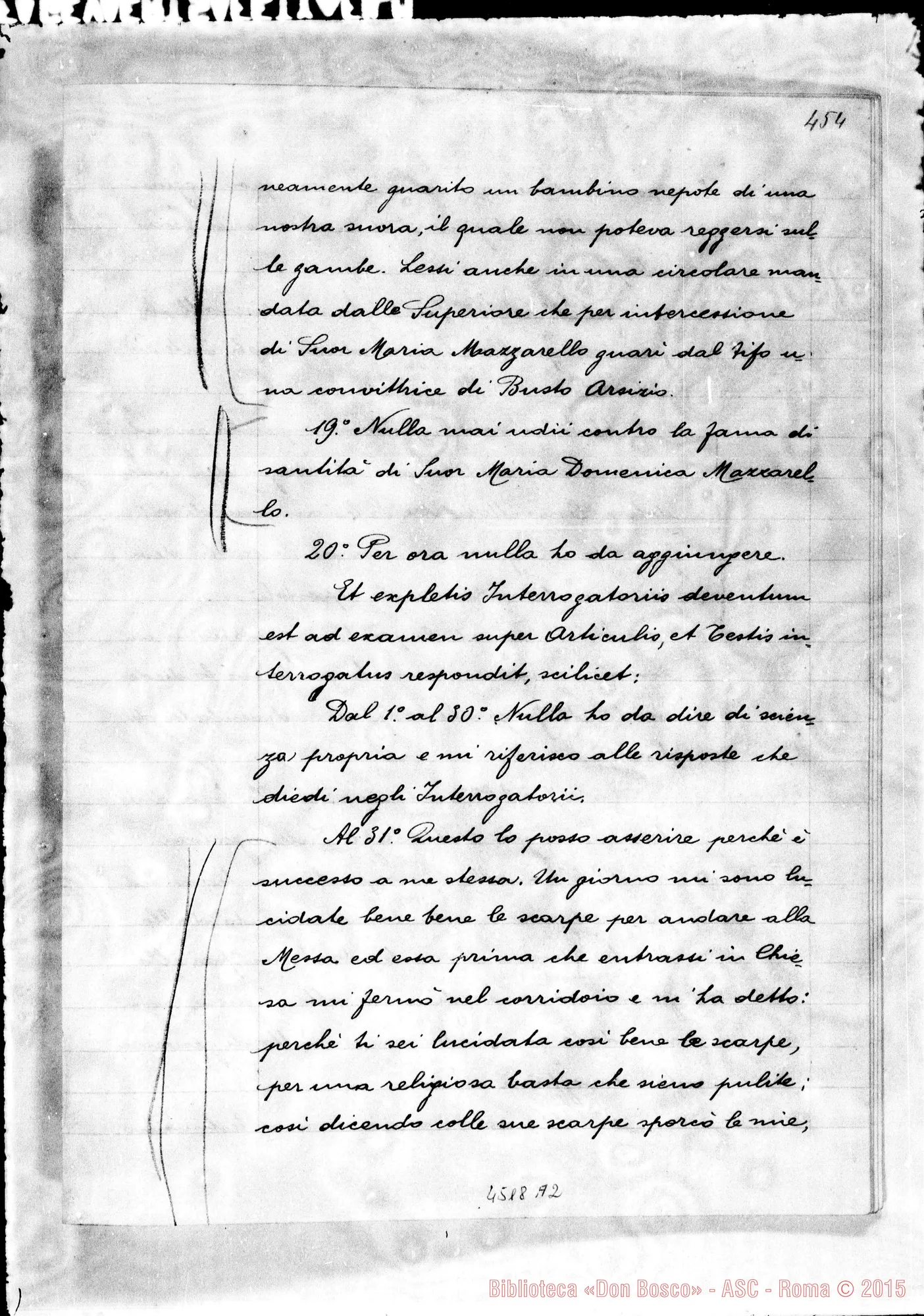 Fotogramma A 2 — Preda Clara, suora