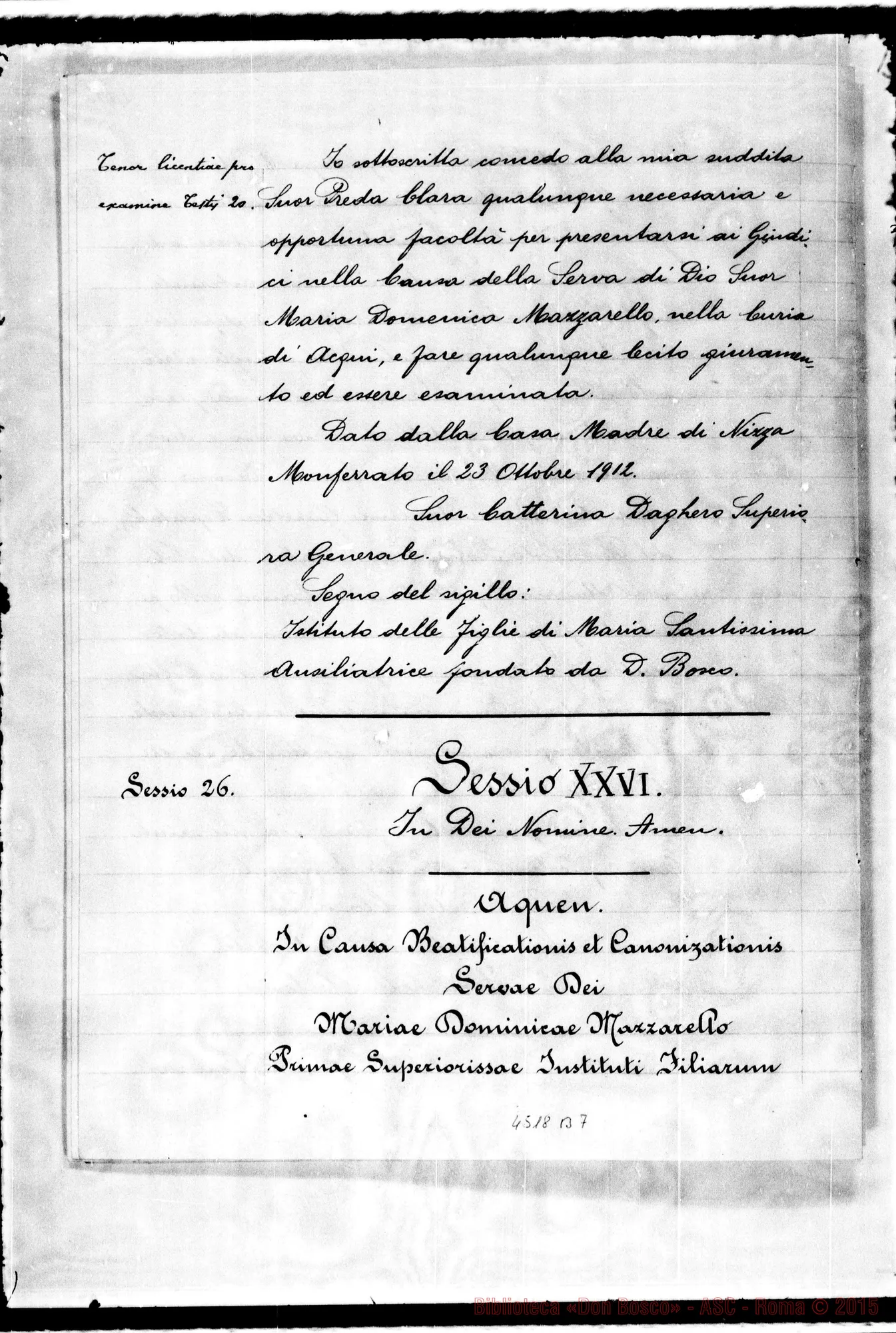 Fotogramma B 7 — Preda Clara, suora