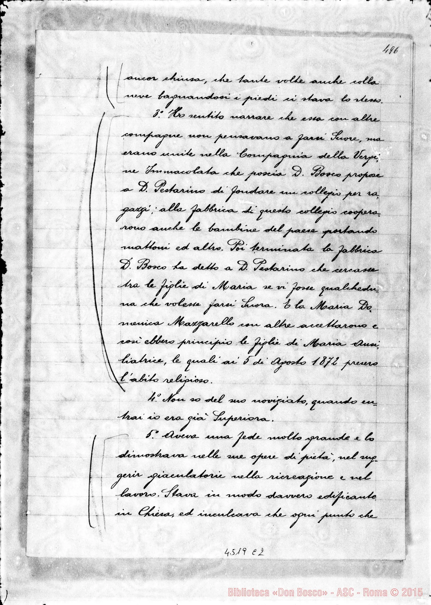 Fotogramma C 2 — Vailese Angela, suora
