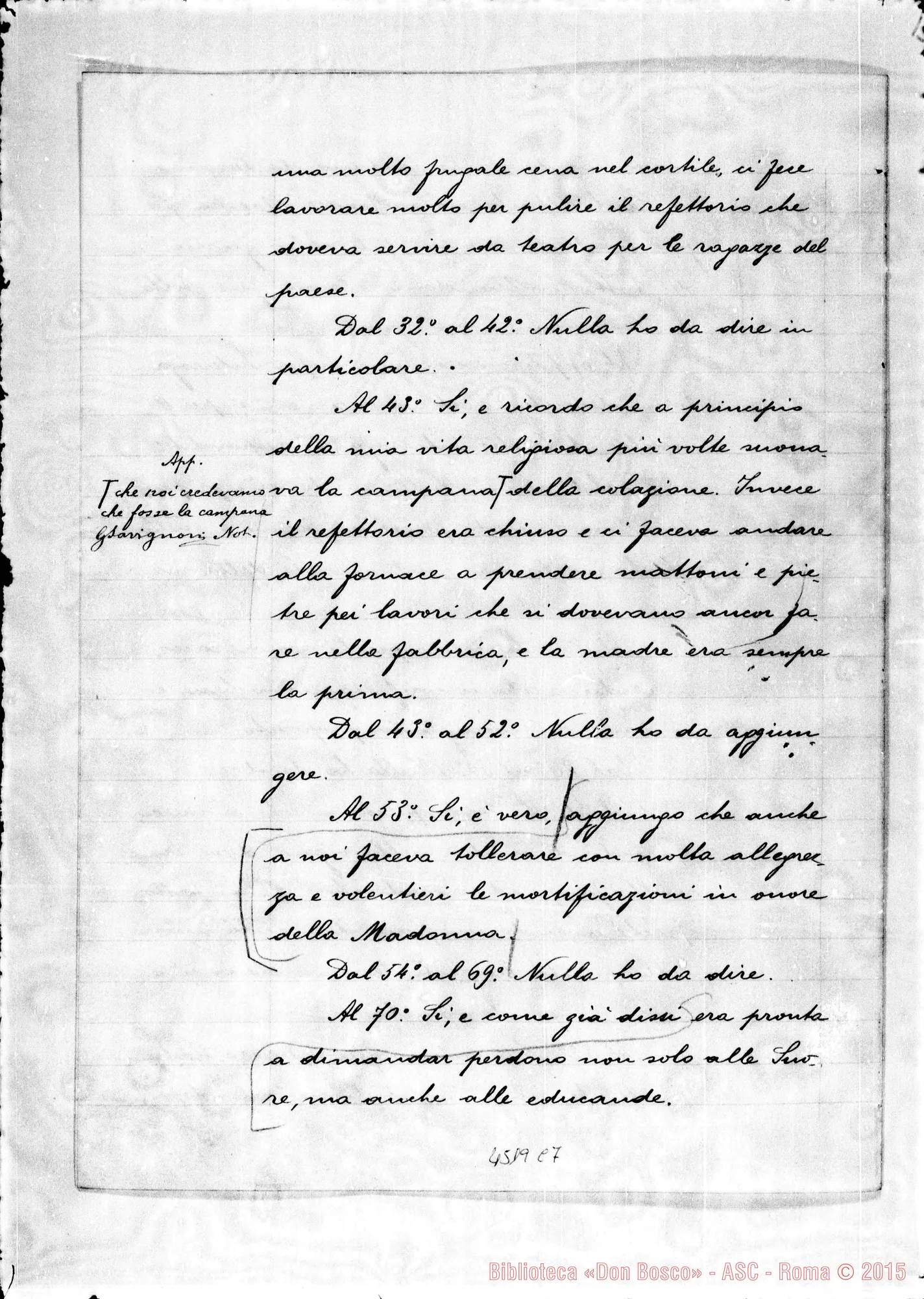 Fotogramma C 7 — In Curia Ecclesiastica S. Josephi de Costa Rica: super fama sanctitatis vitae, virtutum et miraculorum