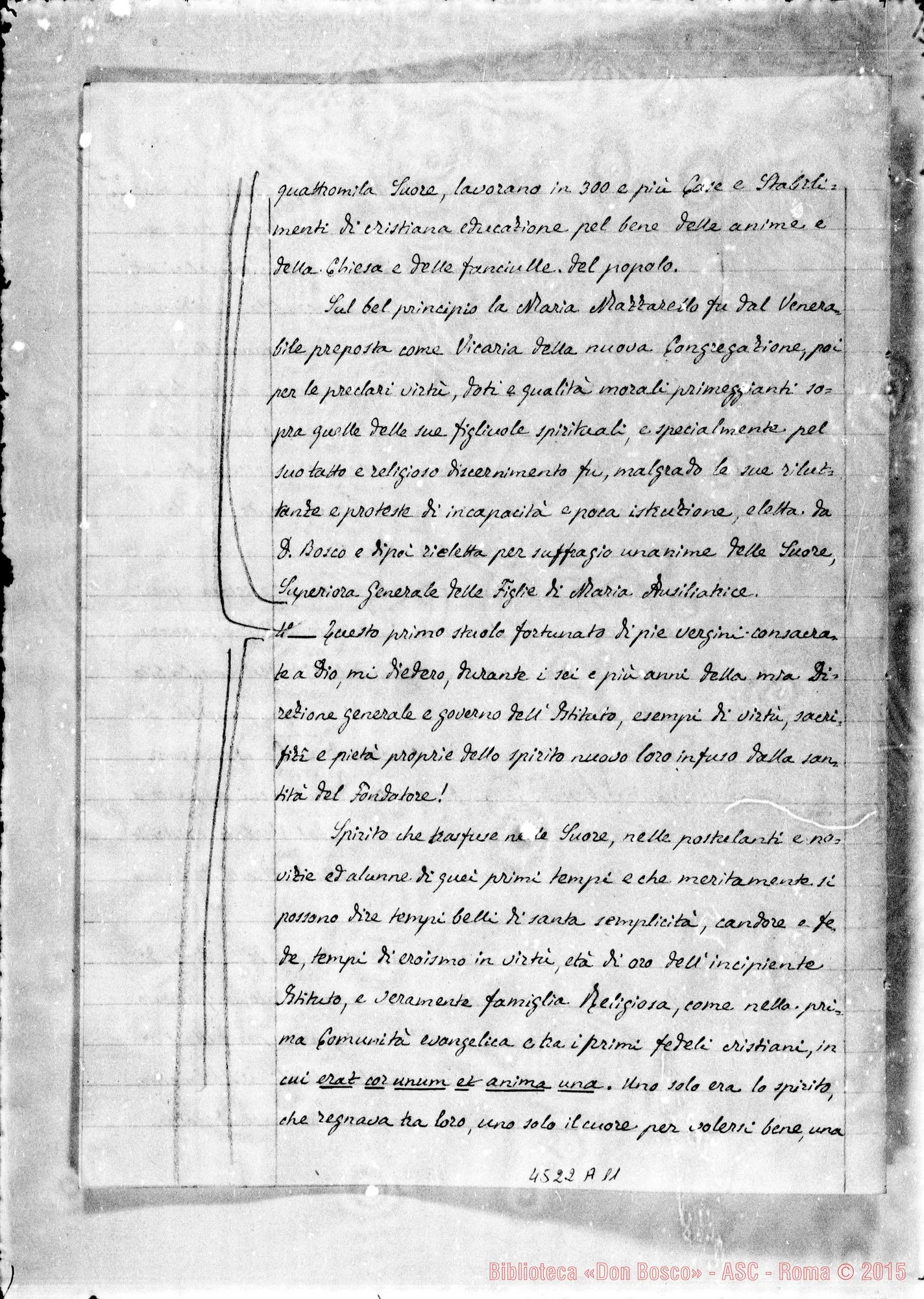 Fotogramma A 11 — Atti diversi del tribunale