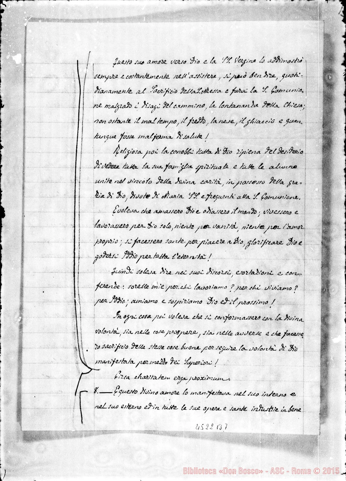 Fotogramma B 7 — Atti diversi del tribunale