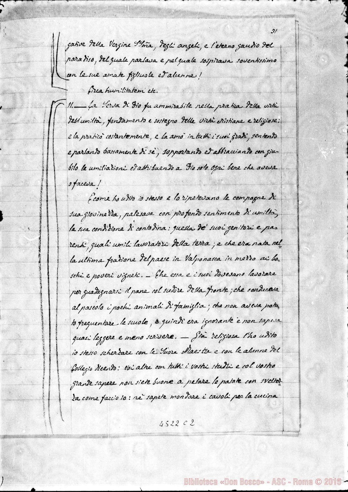 Fotogramma C 2 — Atti diversi del tribunale