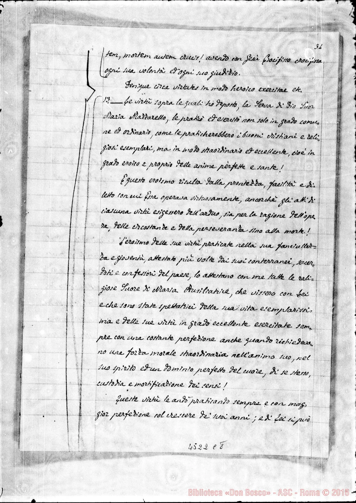 Fotogramma C 8 — Atti diversi del tribunale