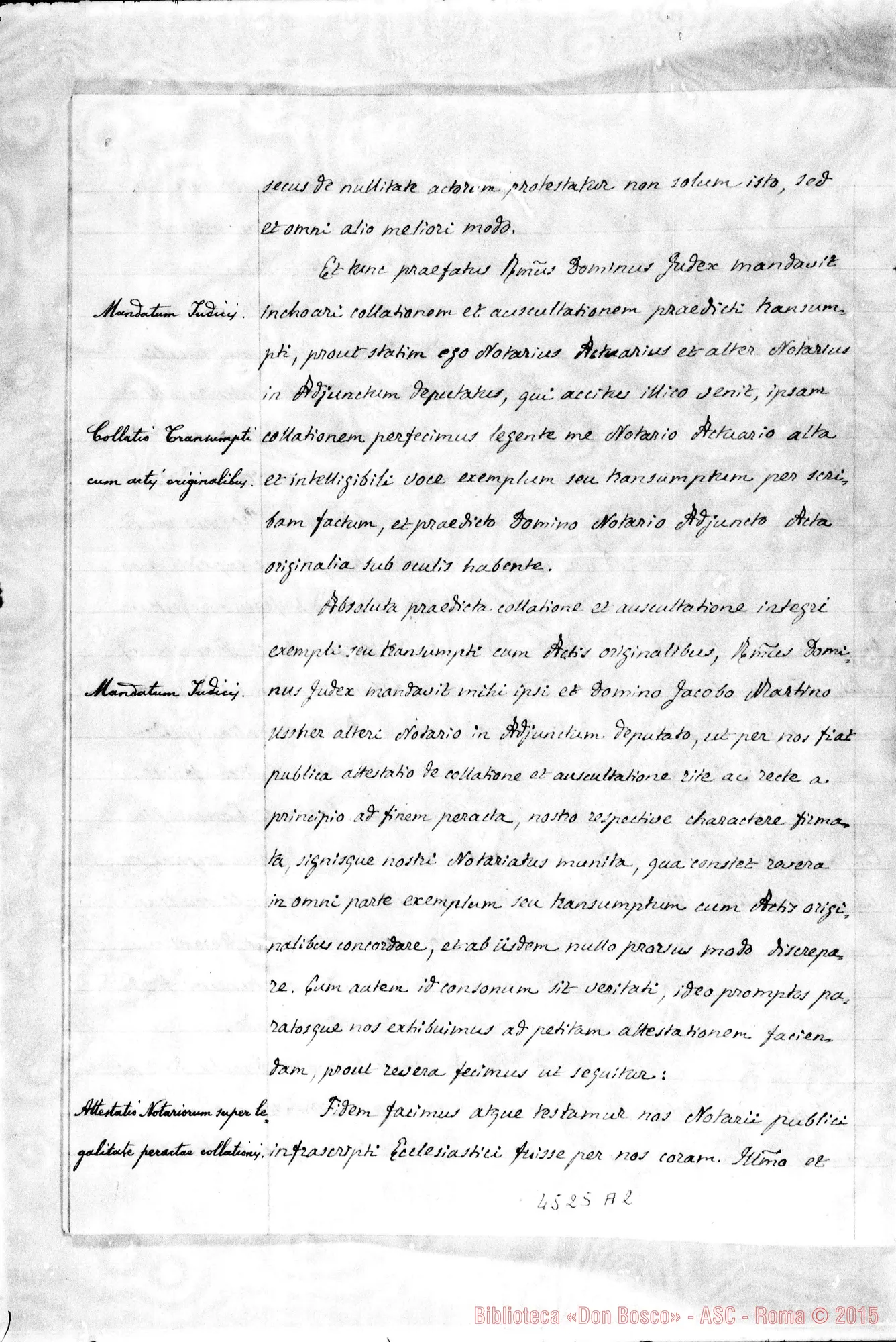 Fotogramma A 2 — In Curia Ecclesiastica S. Josephi de Costa Rica: super fama sanctitatis vitae, virtutum et miraculorum
