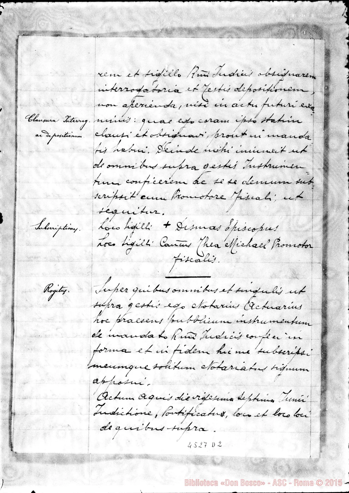 Fotogramma D 2 — Sorbone Enrichetta, suora
