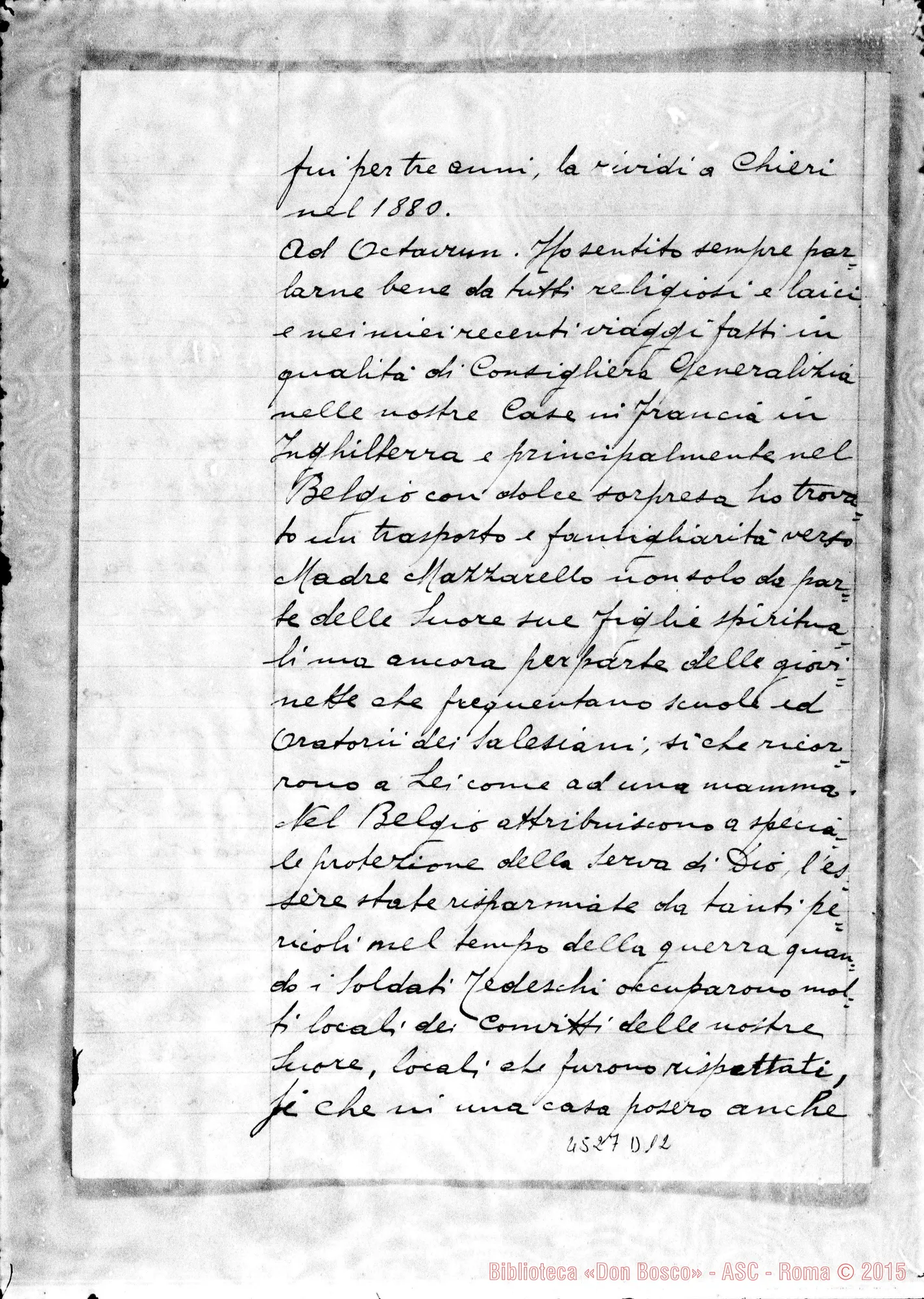 Fotogramma D 12 — Bosco Eulalia, suora