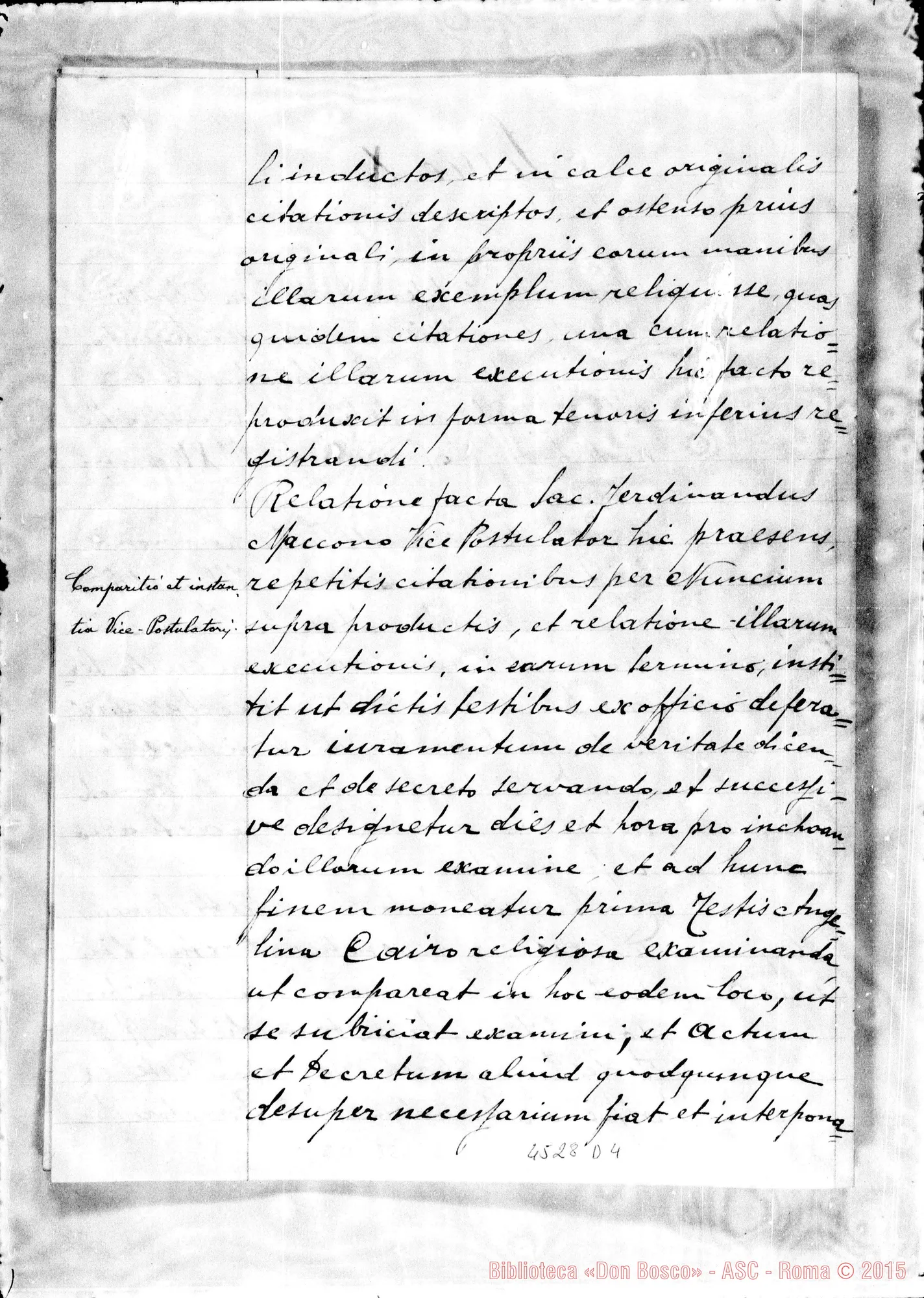 Fotogramma D 4 — Andreis Ferdinanda, suora