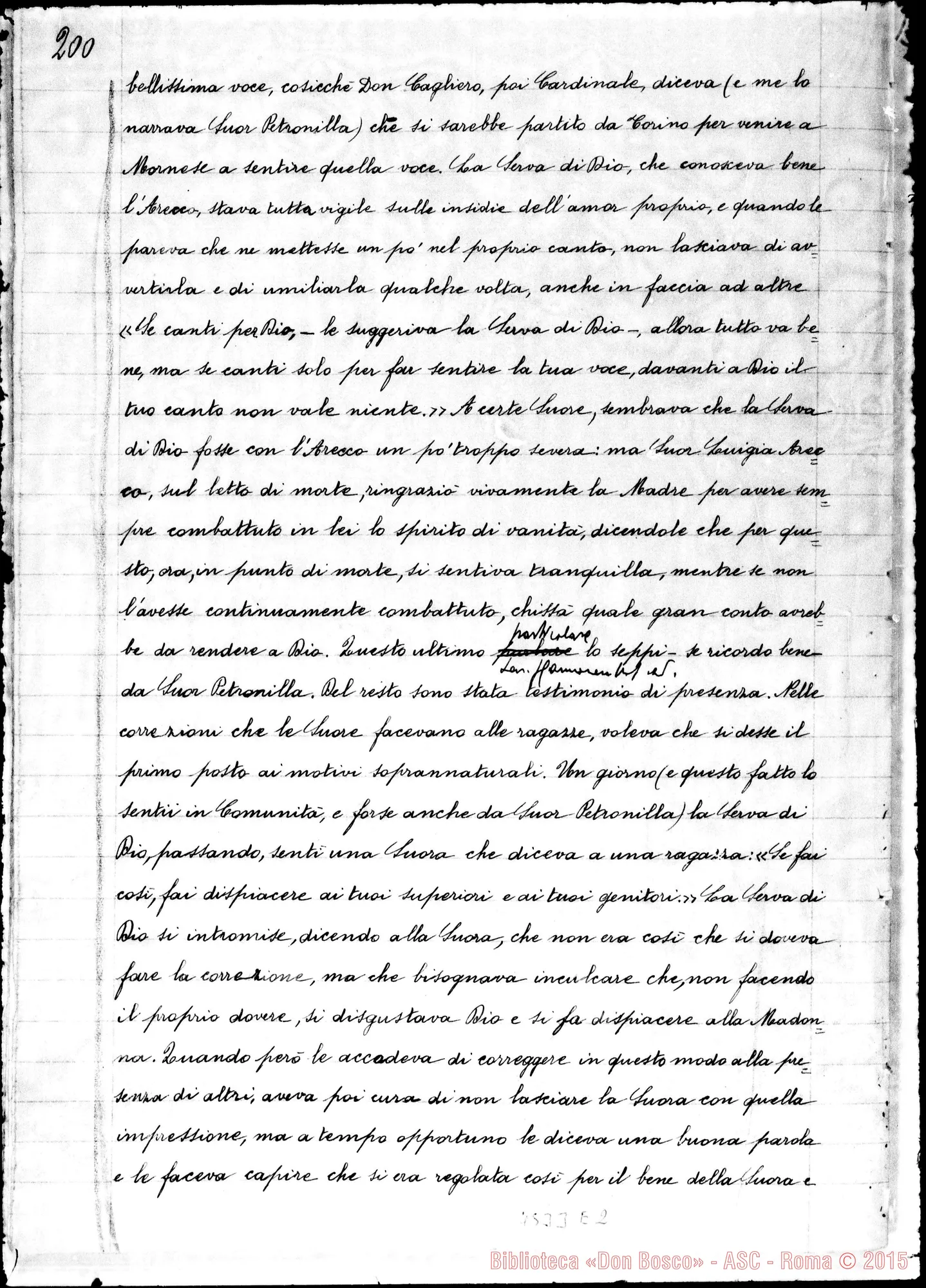 Fotogramma E 2 — Telesio Enrichetta, suora