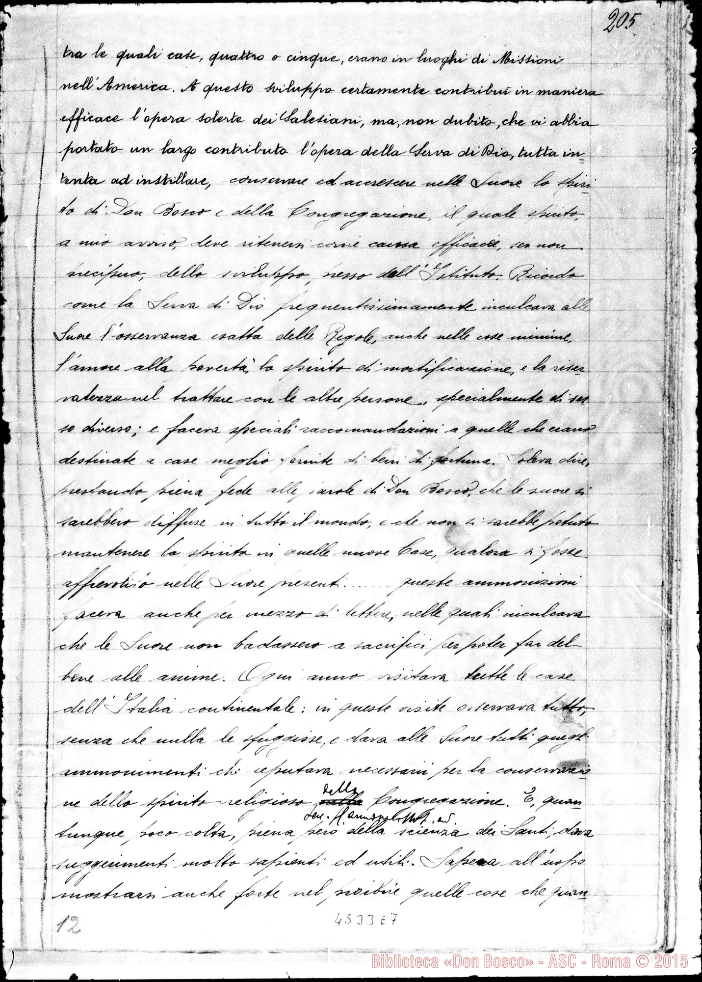 Fotogramma E 7 — Telesio Enrichetta, suora