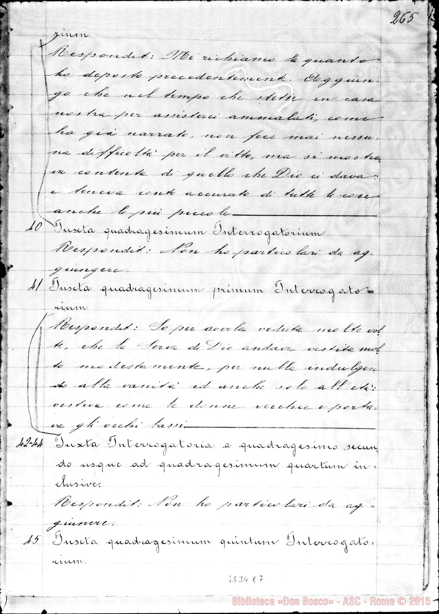Fotogramma E 7 — Mazzarello Giuseppe, vedovo