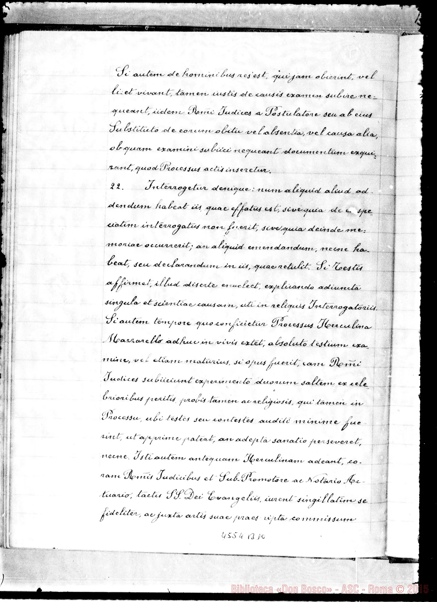 Fotogramma B 10 — In Curia Ecclesiastica Jannensi: super miraculo (1935)