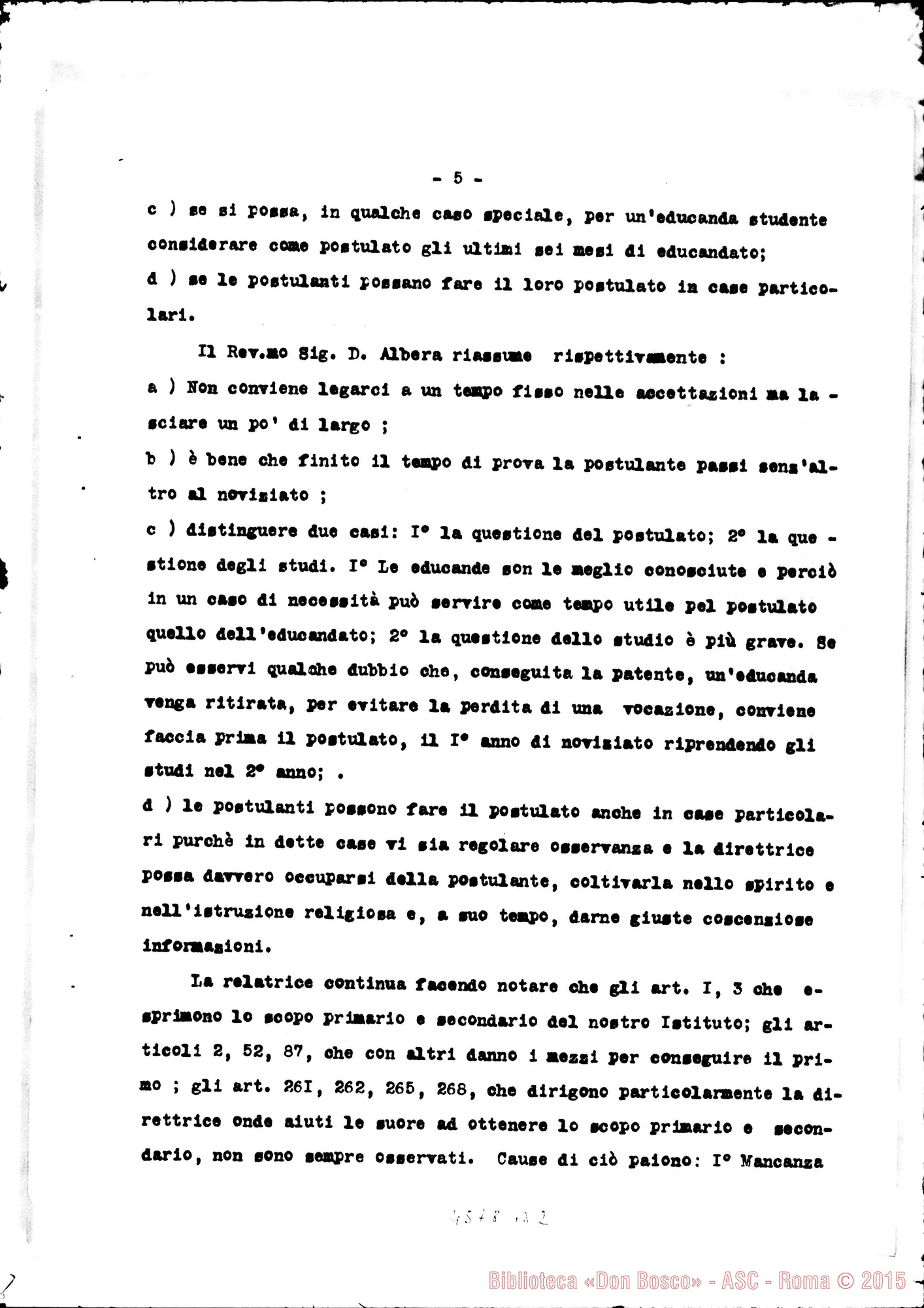 Fotogramma B 2 — Estratto dei Verbali delle Adunanze Straordinarie tenutesi in Nizza Monferrato in preparazione del Cap. Gen.. Agosto 1912. Dt.