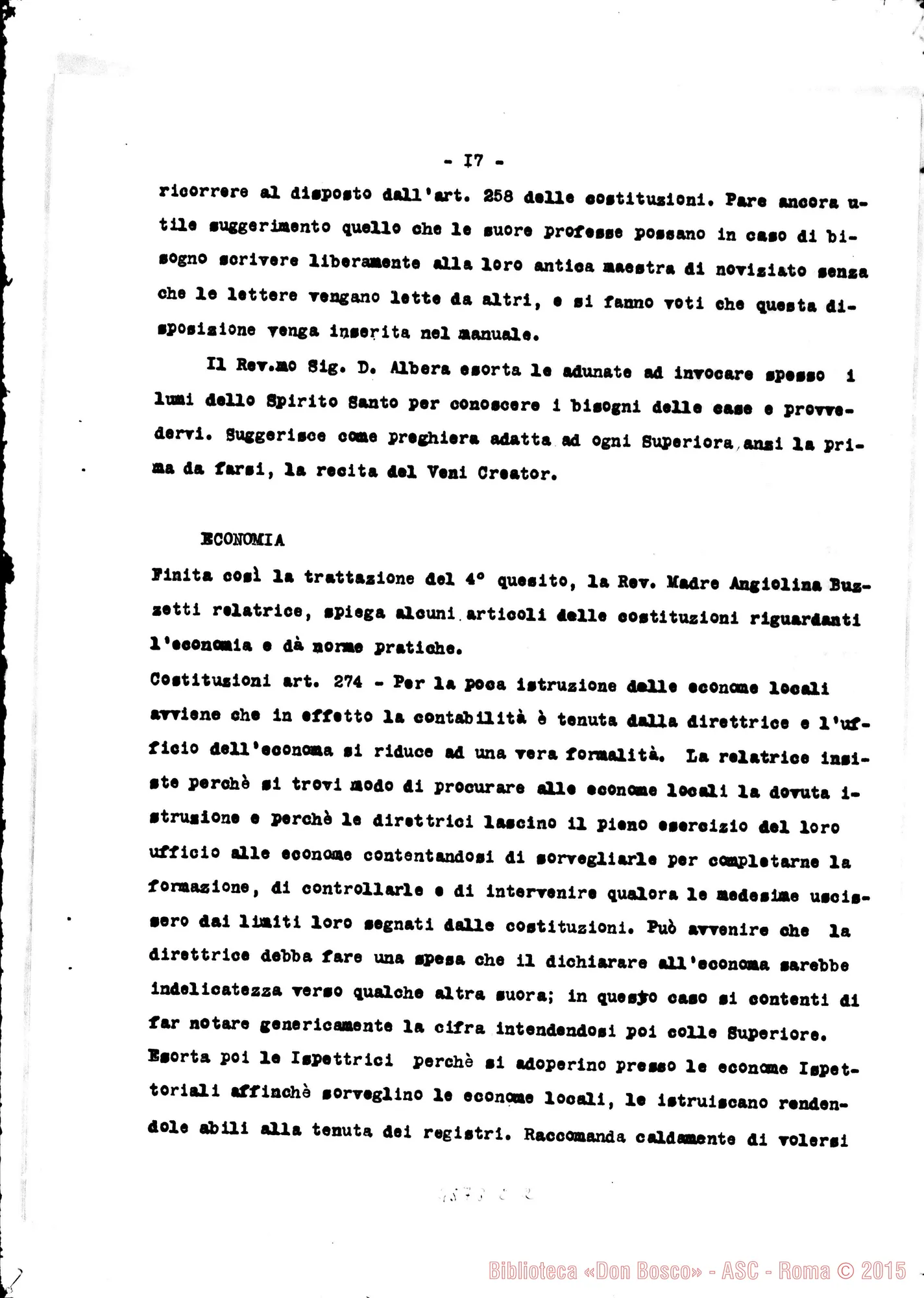 Fotogramma C 2 — Estratto dei Verbali delle Adunanze Straordinarie tenutesi in Nizza Monferrato in preparazione del Cap. Gen.. Agosto 1912. Dt.