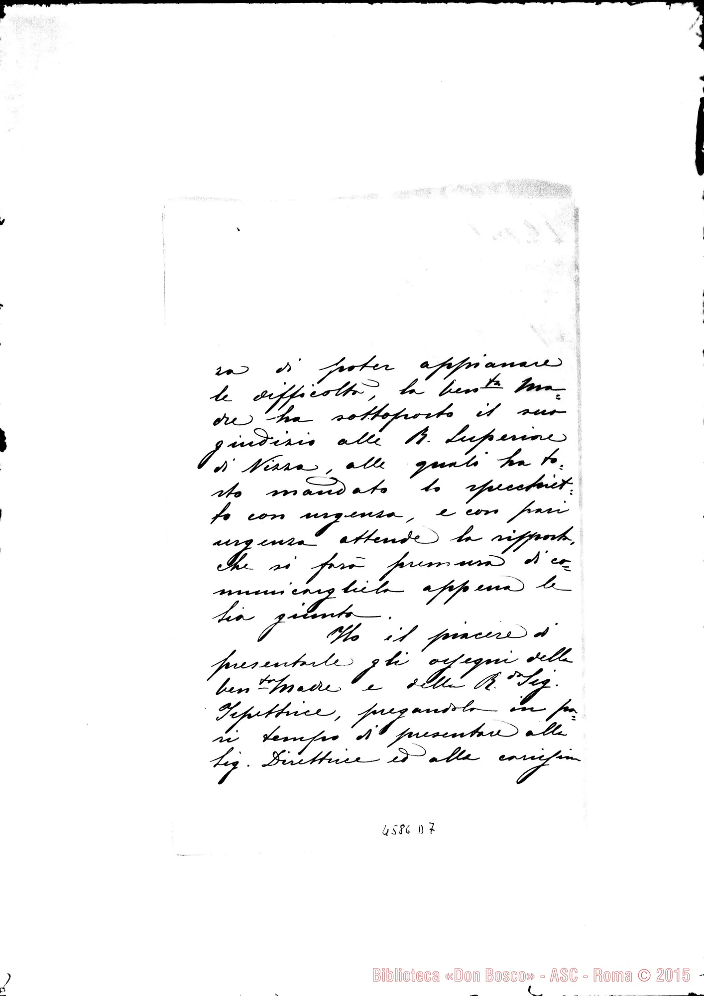 Fotogramma D 7 — Arrighi Caterina, suora-Gusmano Calogero. Grignasco, 22-04-1909