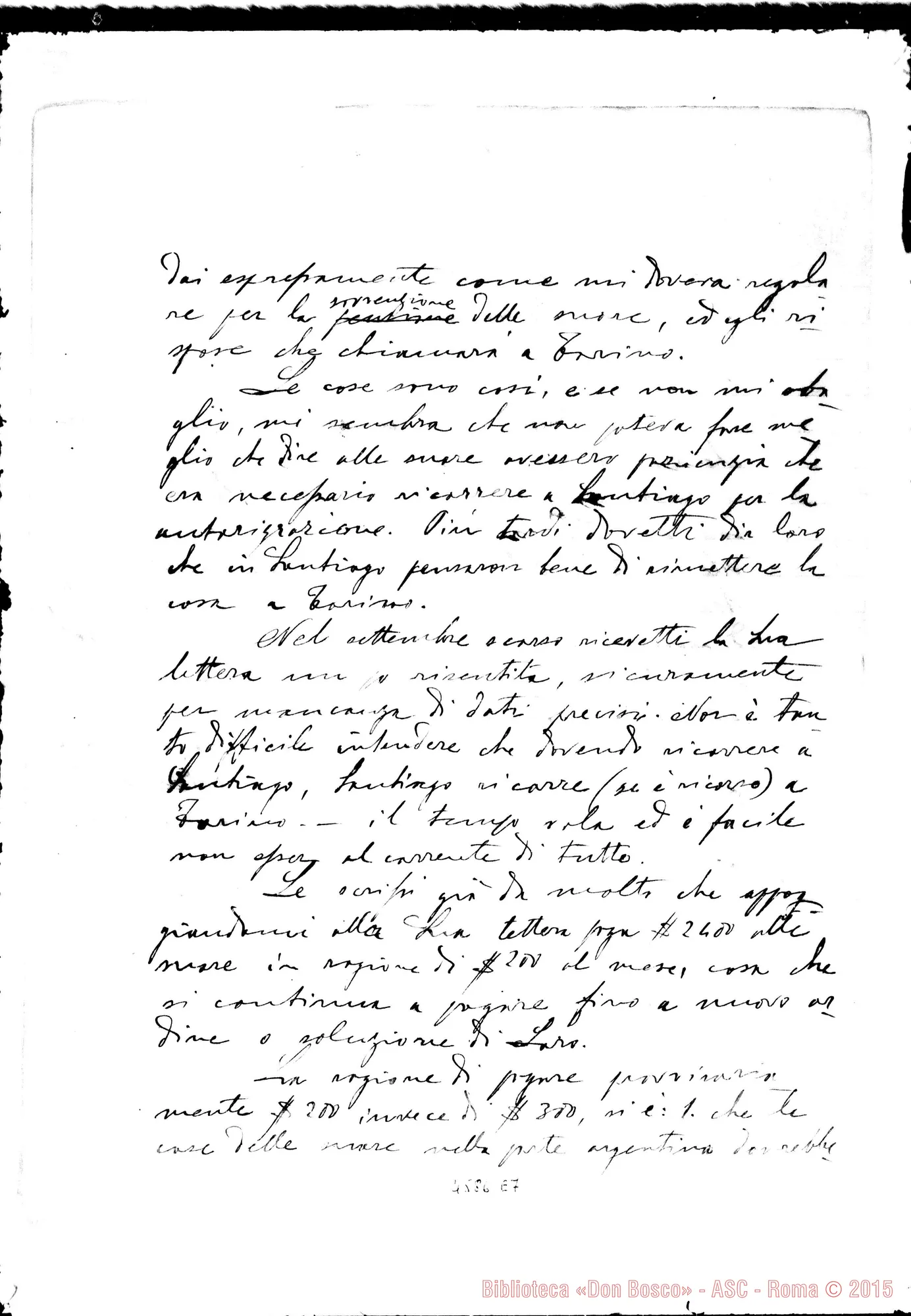 Fotogramma E 7 — Bernabè Giovanni, SDB-Albera Paolo. Puntarenas, 9-05-1919