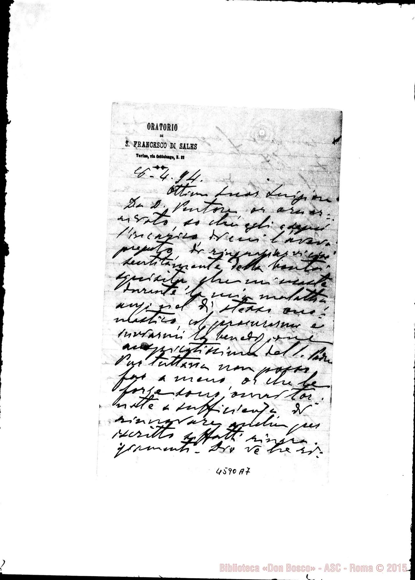 Fotogramma A 7 — « « « « Torino, 8-04-1894